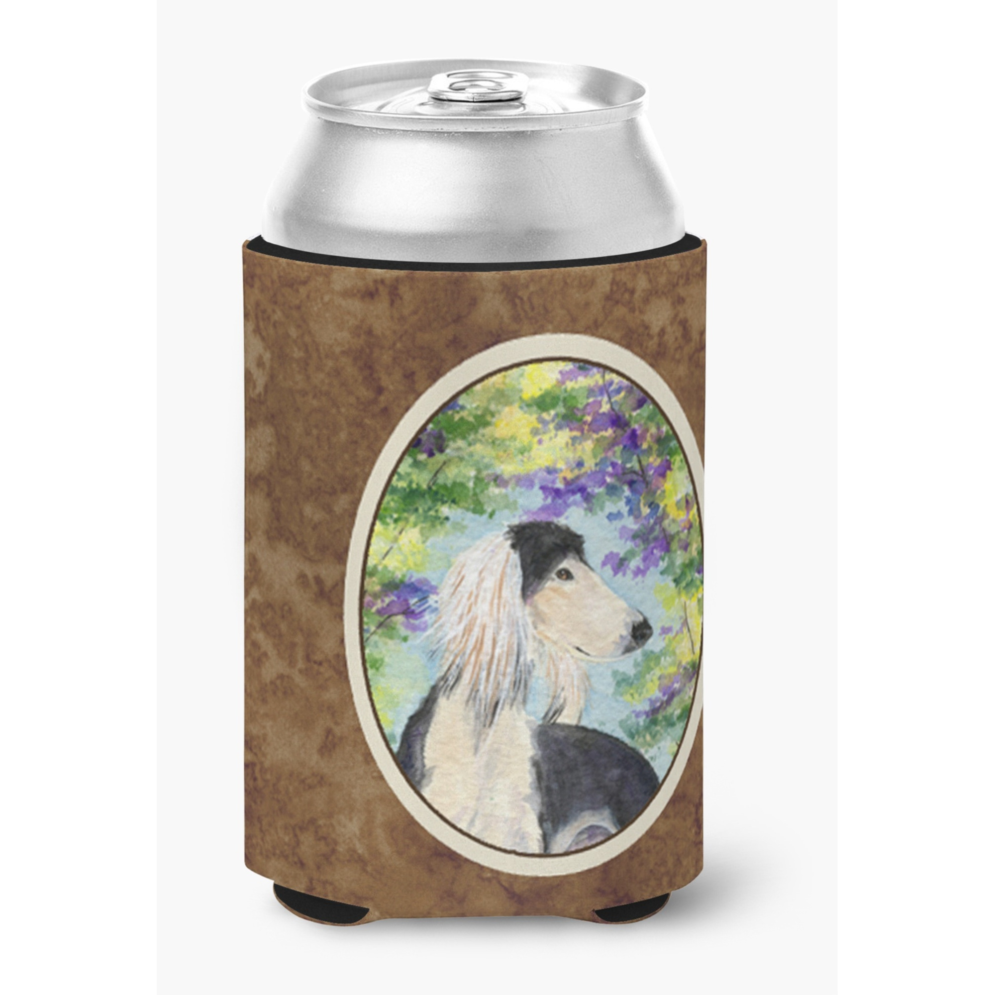 Saluki Can or Bottle Beverage Insulator Hugger