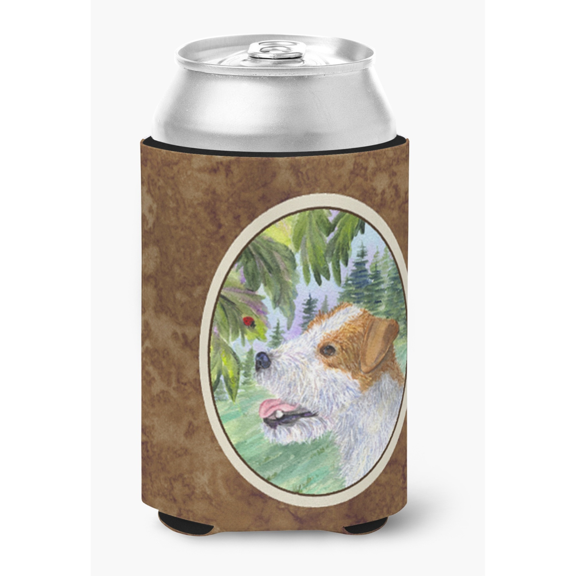 Jack Russell Terrier Can or Bottle Beverage Insulator Hugger