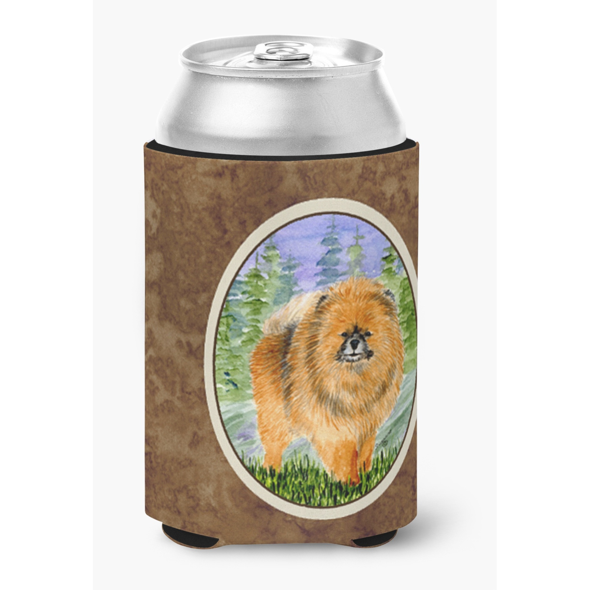 Pomeranian Can or Bottle Beverage Insulator Hugger
