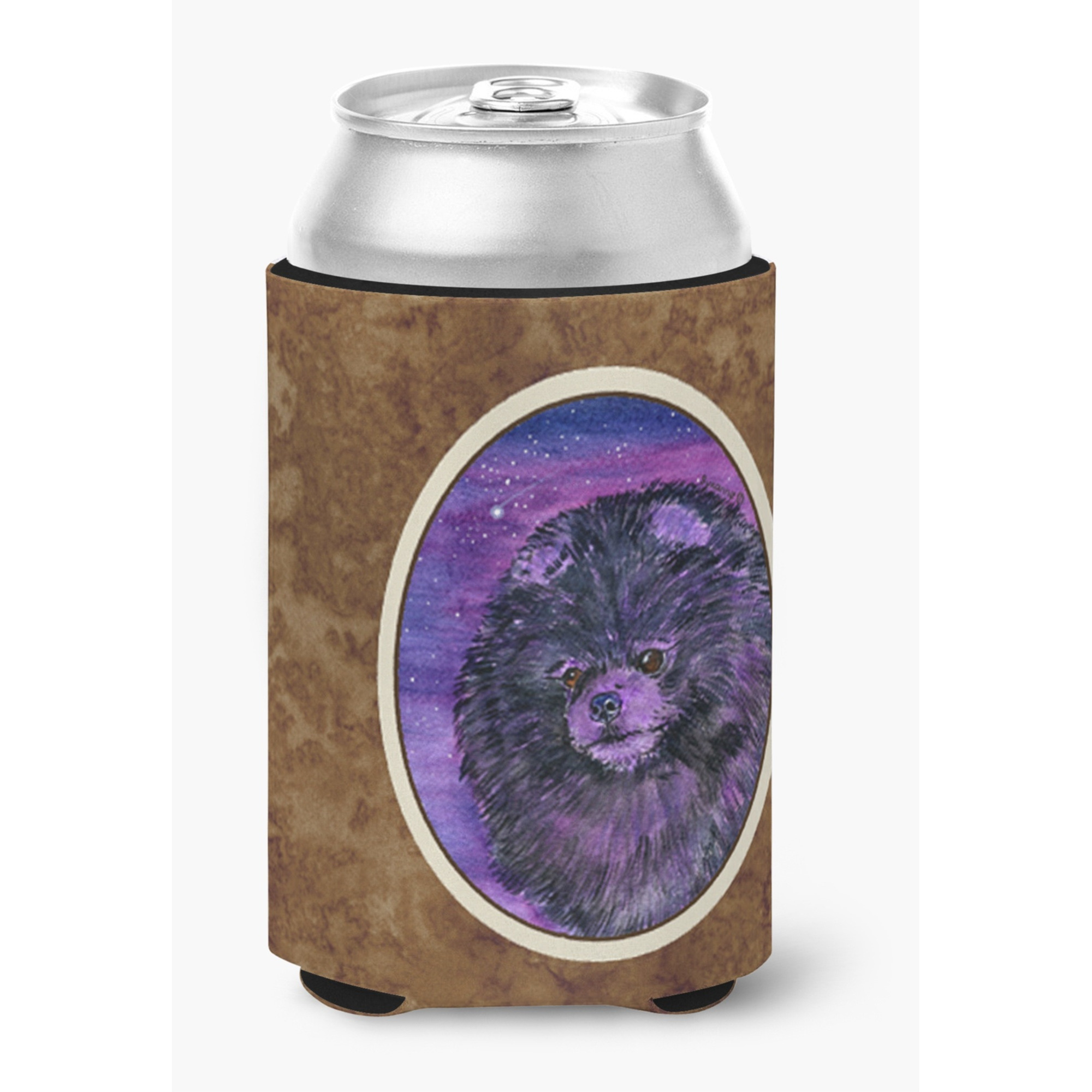 Starry Night Pomeranian Can or Bottle Beverage Insulator Hugger