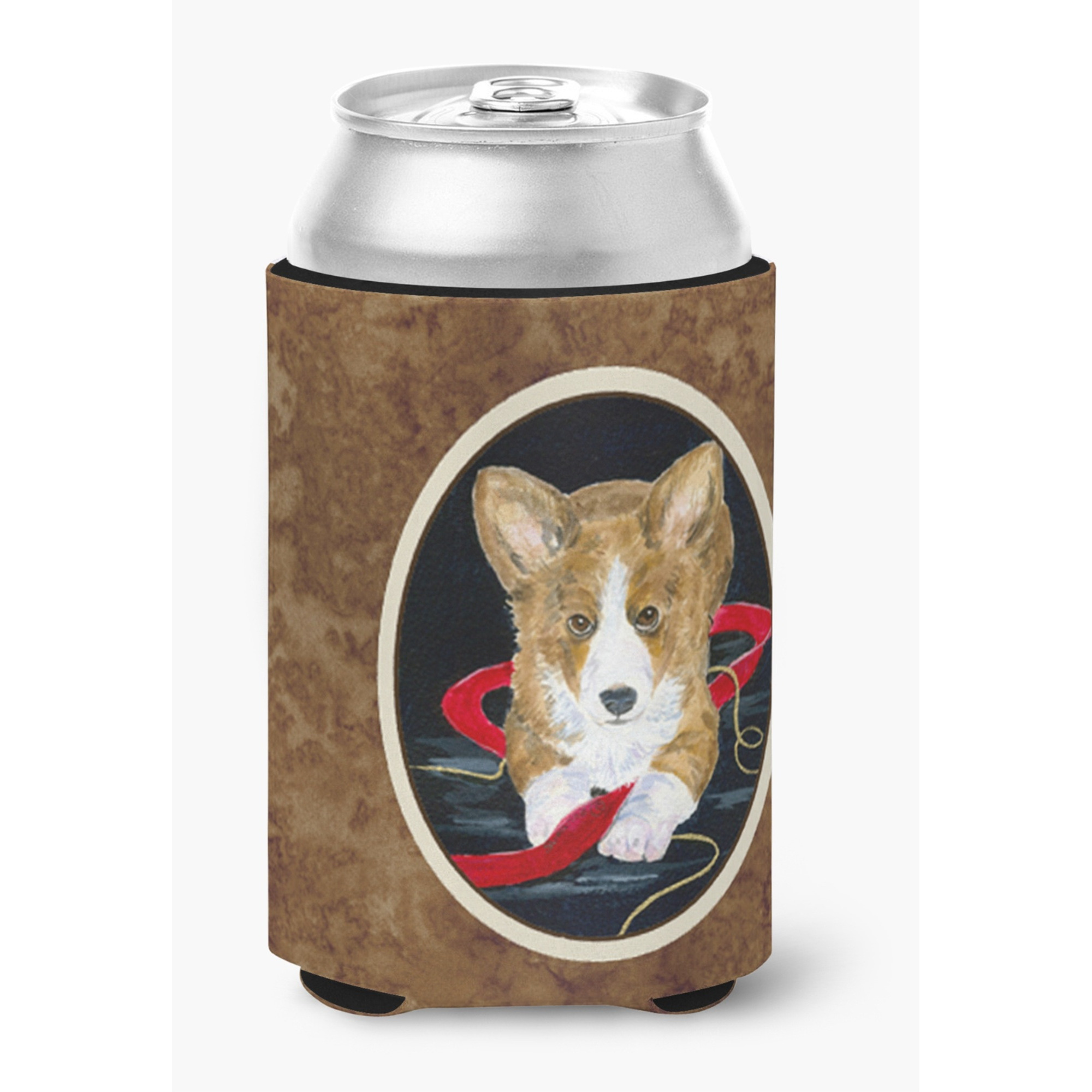 Corgi Can or Bottle Beverage Insulator Hugger