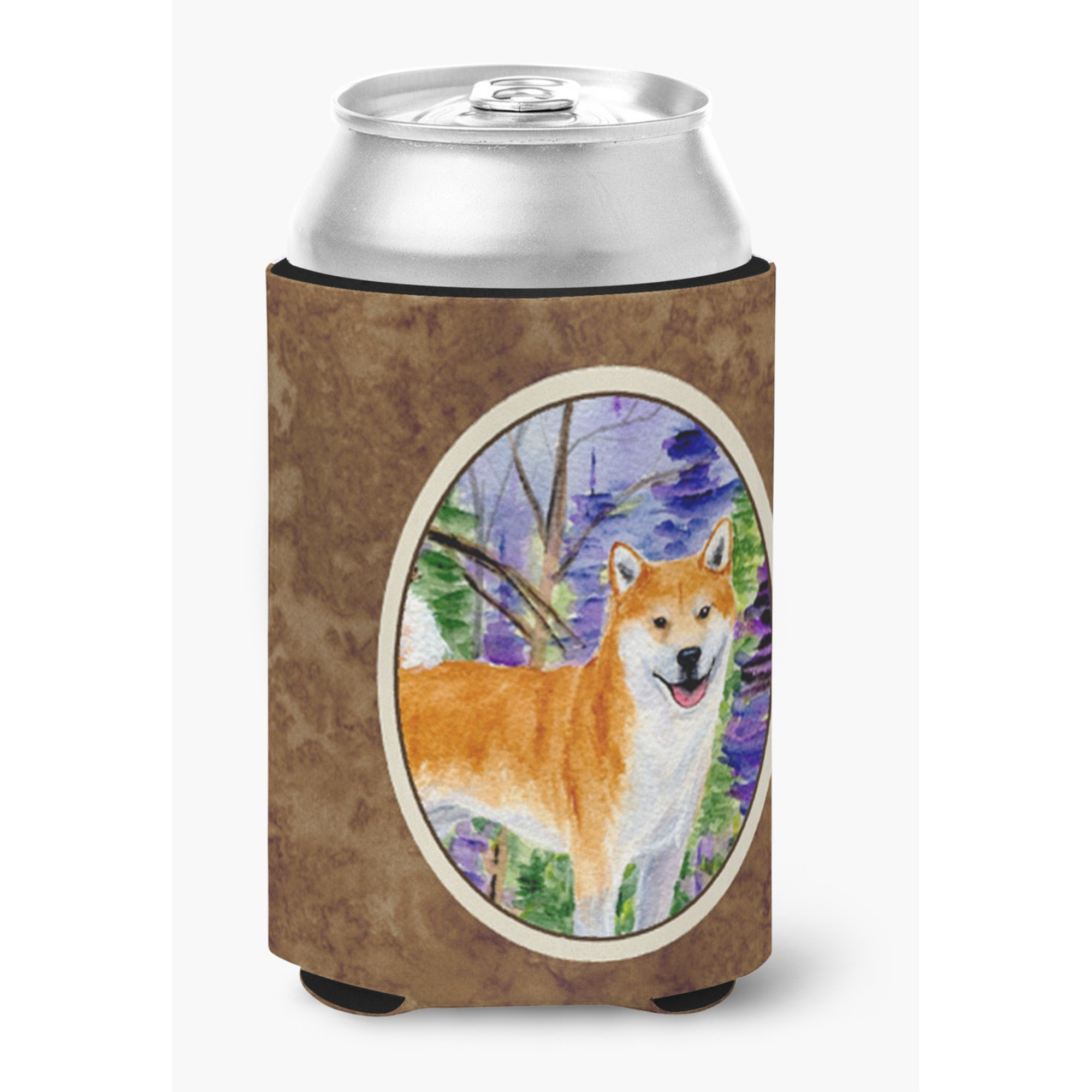 Shiba Inu Can or Bottle Beverage Insulator Hugger