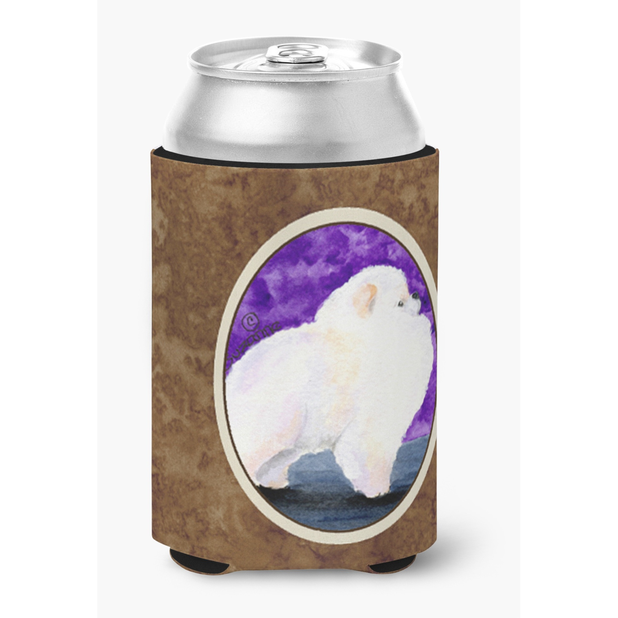 Pomeranian Can or Bottle Beverage Insulator Hugger