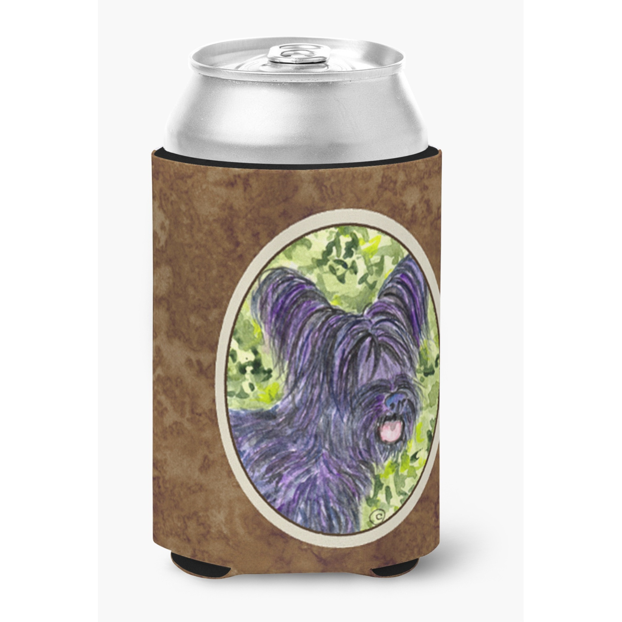 Skye Terrier Can or Bottle Beverage Insulator Hugger