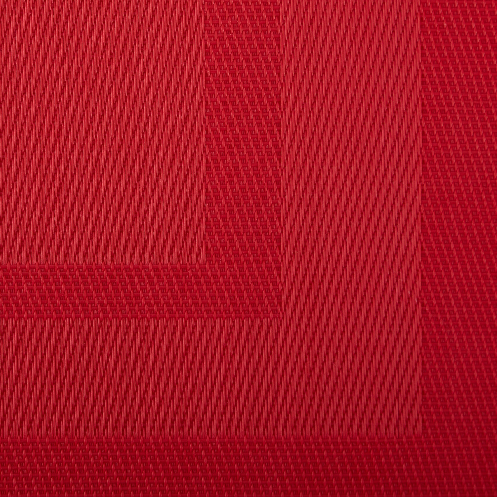 PLACEMAT PVC DOUBLEFRAME TANGO RED Set of 6