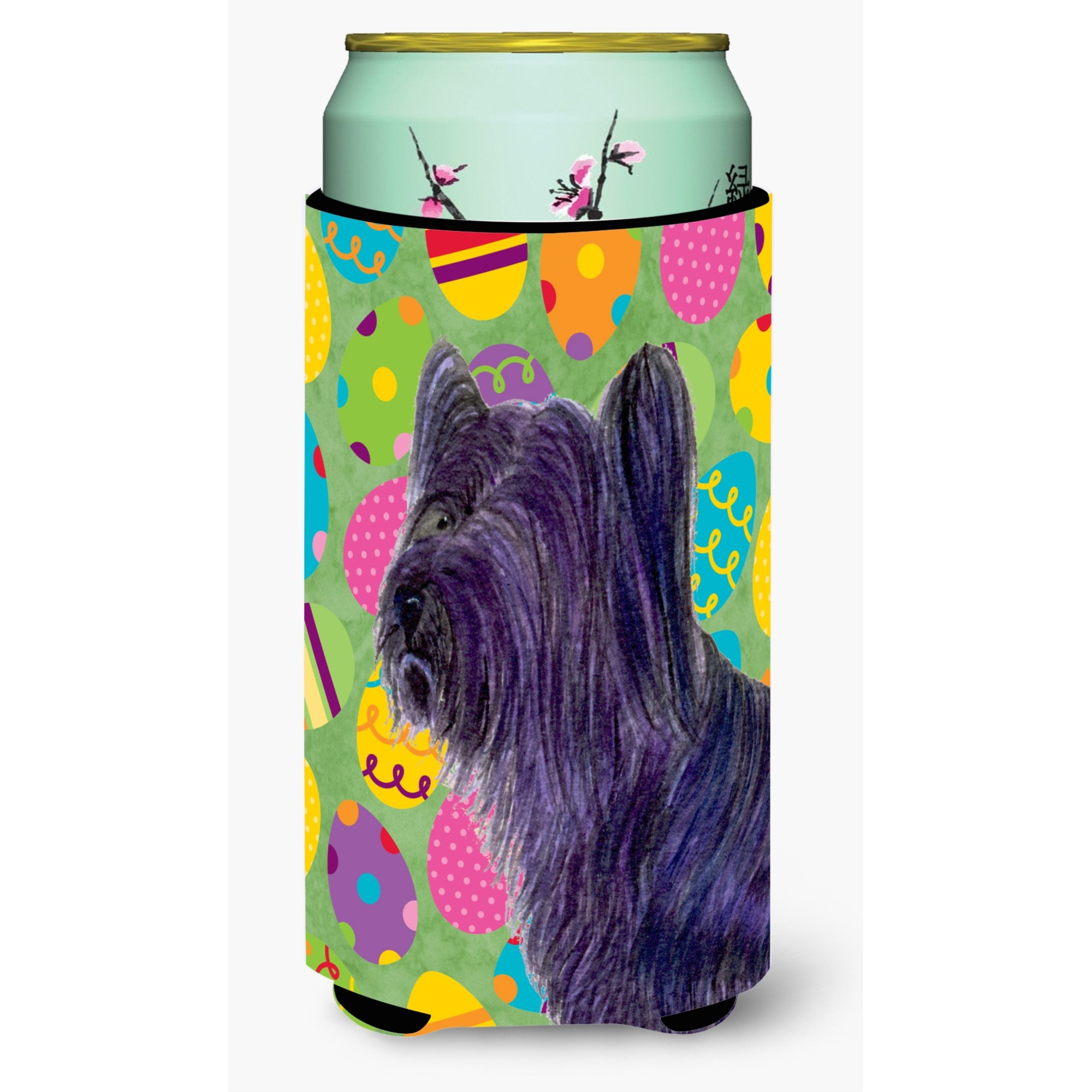 Skye Terrier Easter Eggtravaganza  Tall Boy Beverage Insulator Beverage Insulator Hugger