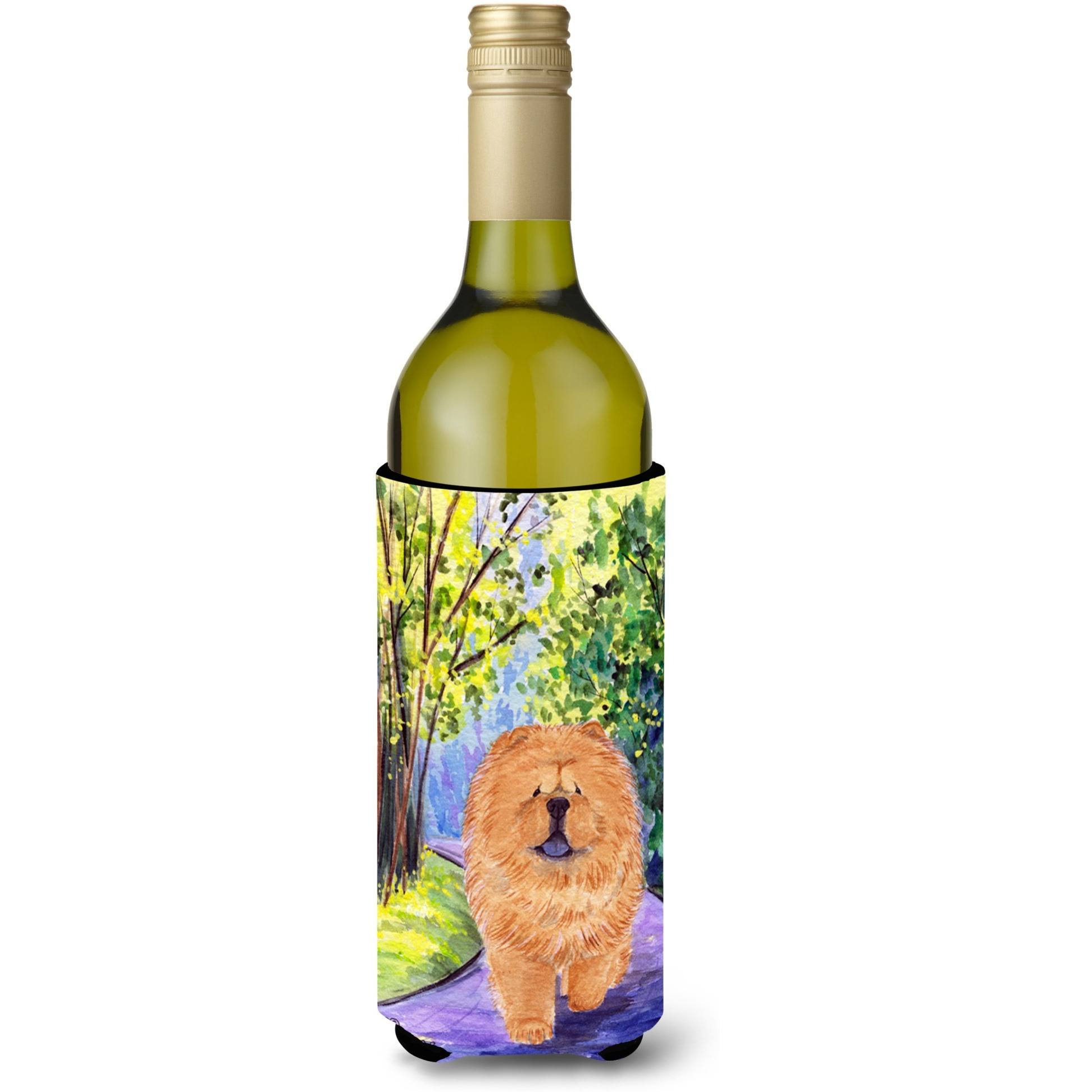 Chow Chow Wine Bottle Beverage Insulator Beverage Insulator Hugger SS7003LITERK