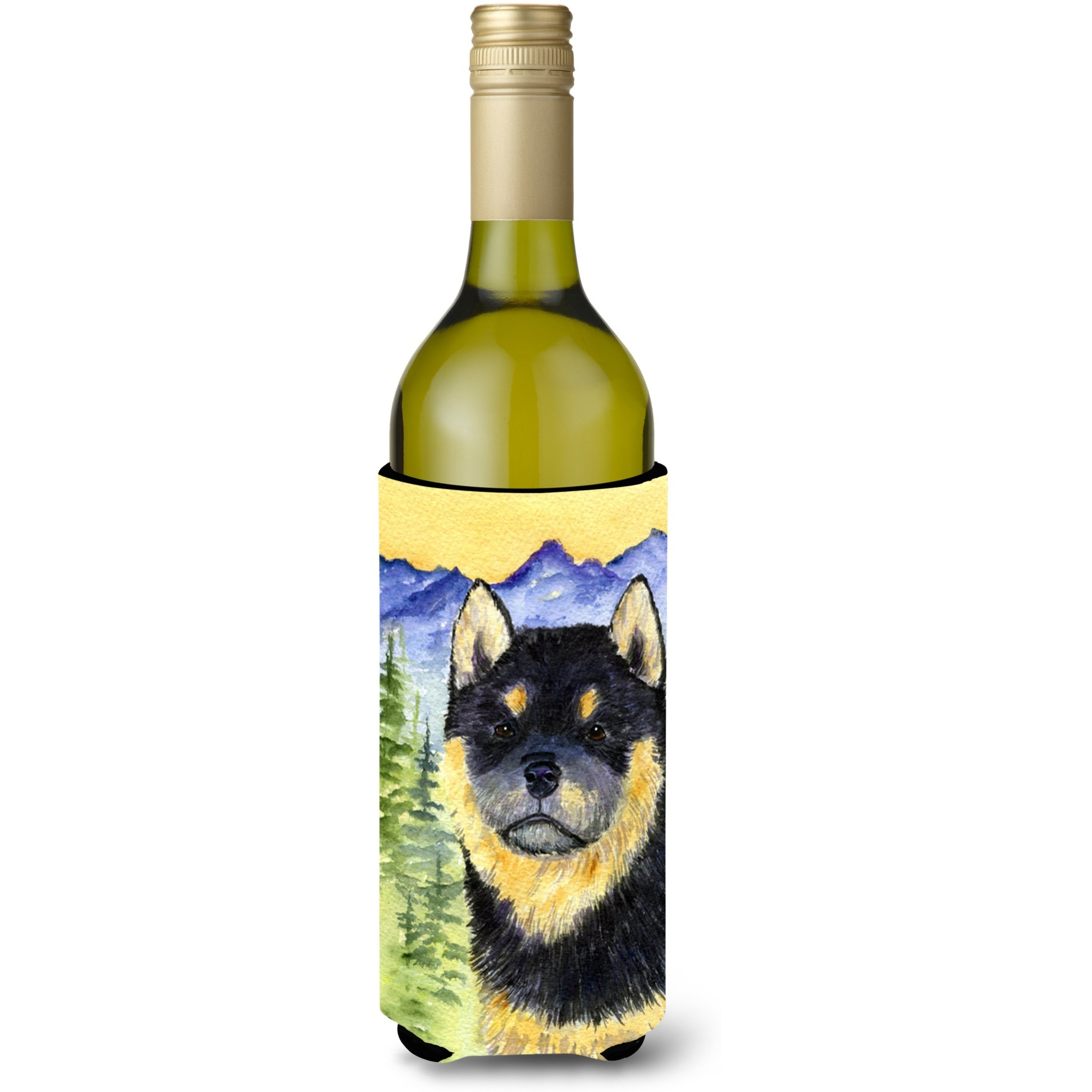 Shiba Inu Wine Bottle Beverage Insulator Beverage Insulator Hugger SS8274LITERK