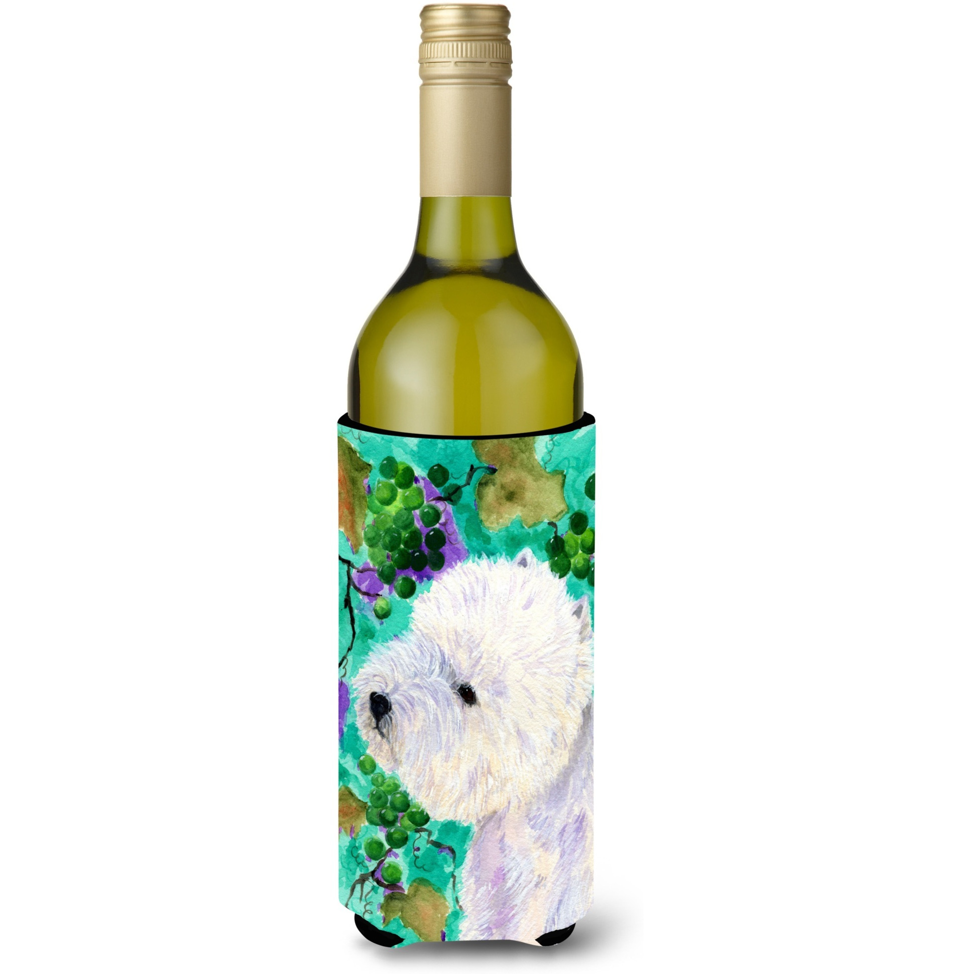 Westie Wine Bottle Beverage Insulator Beverage Insulator Hugger SS1064LITERK