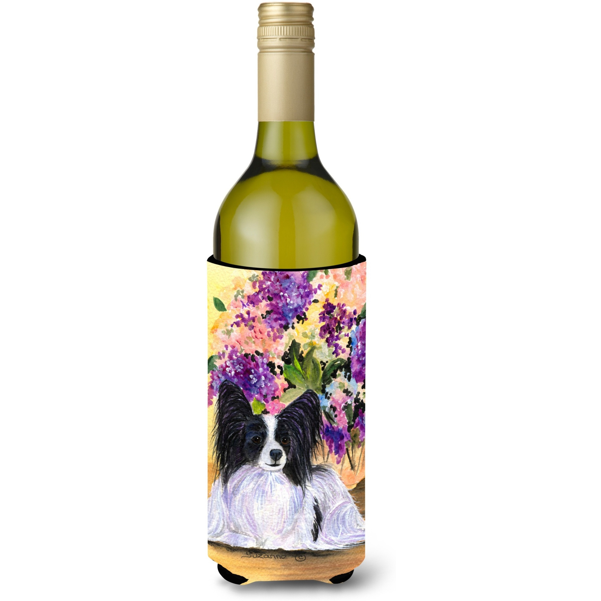 Papillon Wine Bottle Beverage Insulator Beverage Insulator Hugger SS8288LITERK