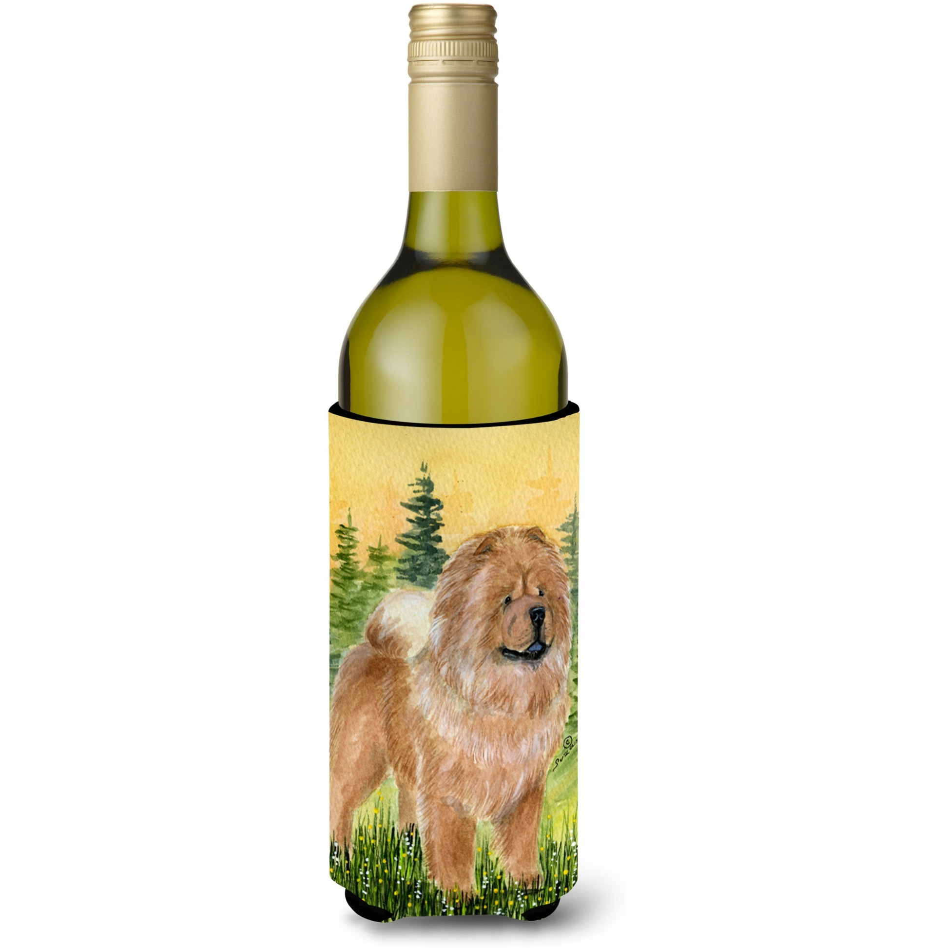 Chow Chow Wine Bottle Beverage Insulator Beverage Insulator Hugger SS7004LITERK
