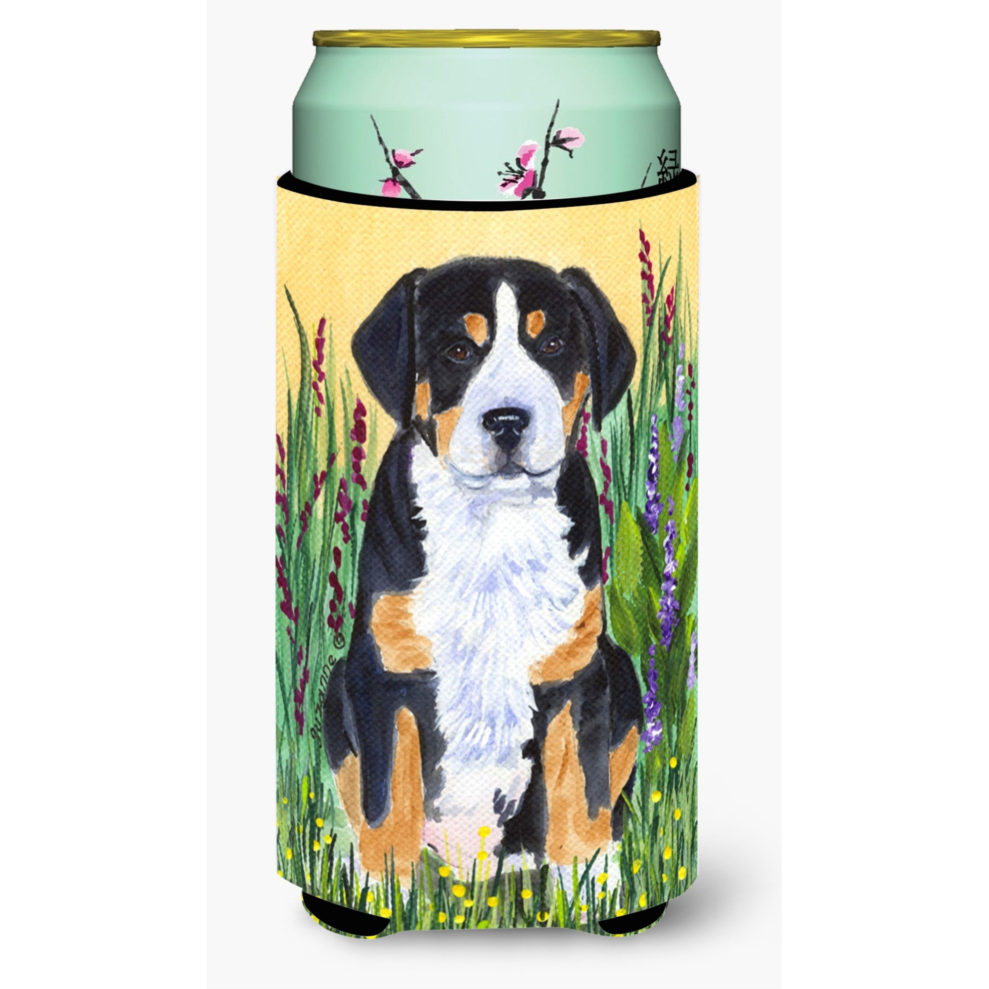 Greater Swiss Mountain Dog  Tall Boy Beverage Insulator Beverage Insulator Hugger