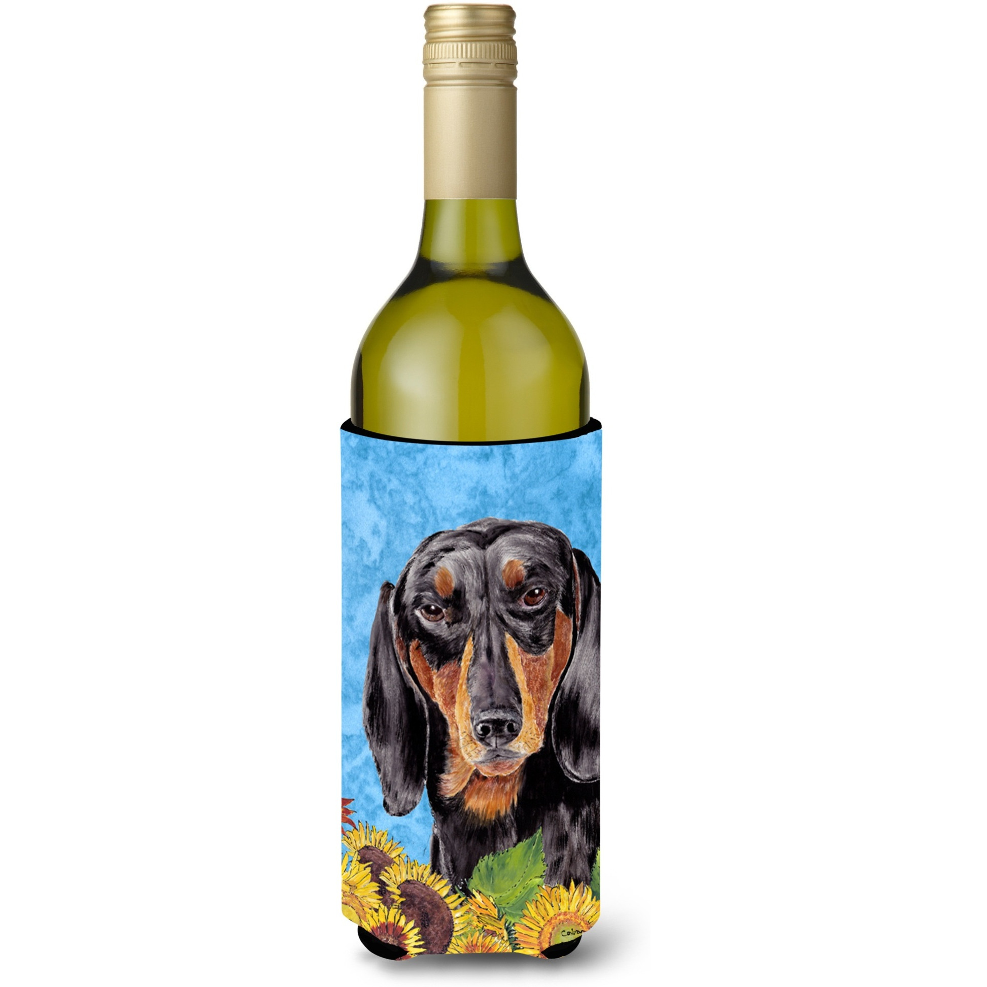 Dachshund Wine Bottle Beverage Insulator Beverage Insulator Hugger