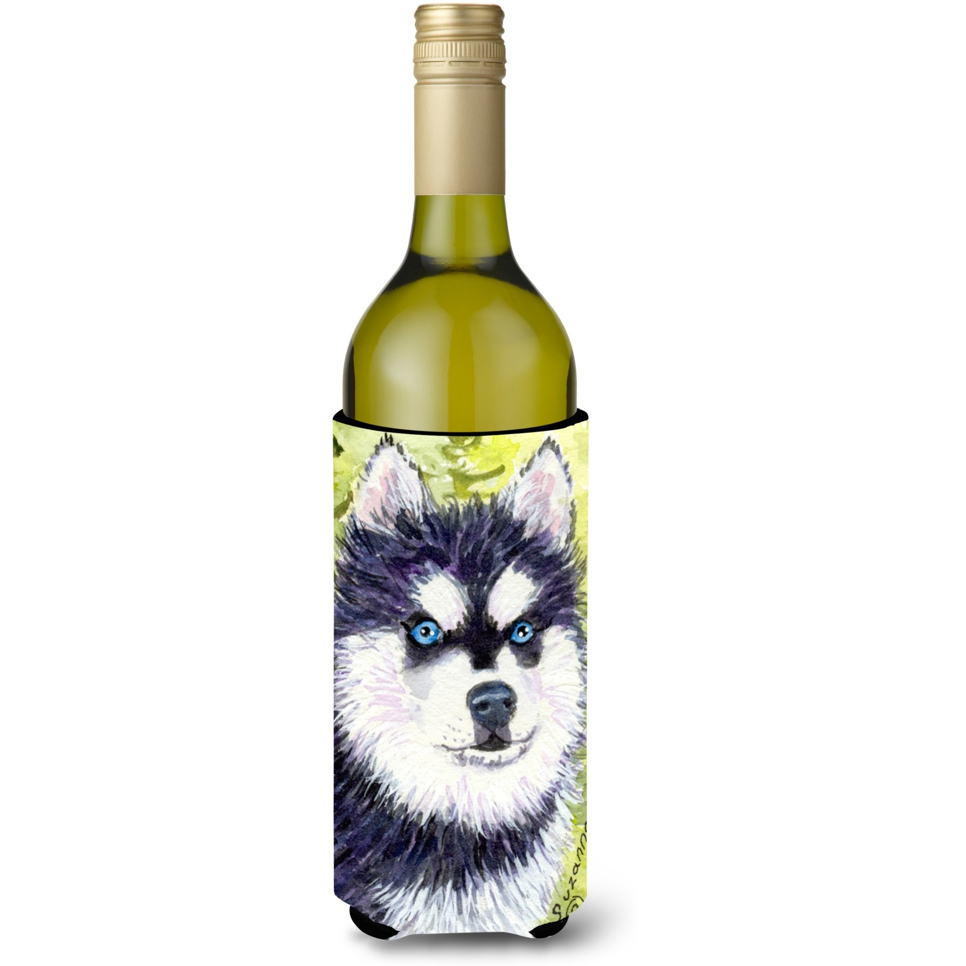 Klee Kai Wine Bottle Beverage Insulator Beverage Insulator Hugger