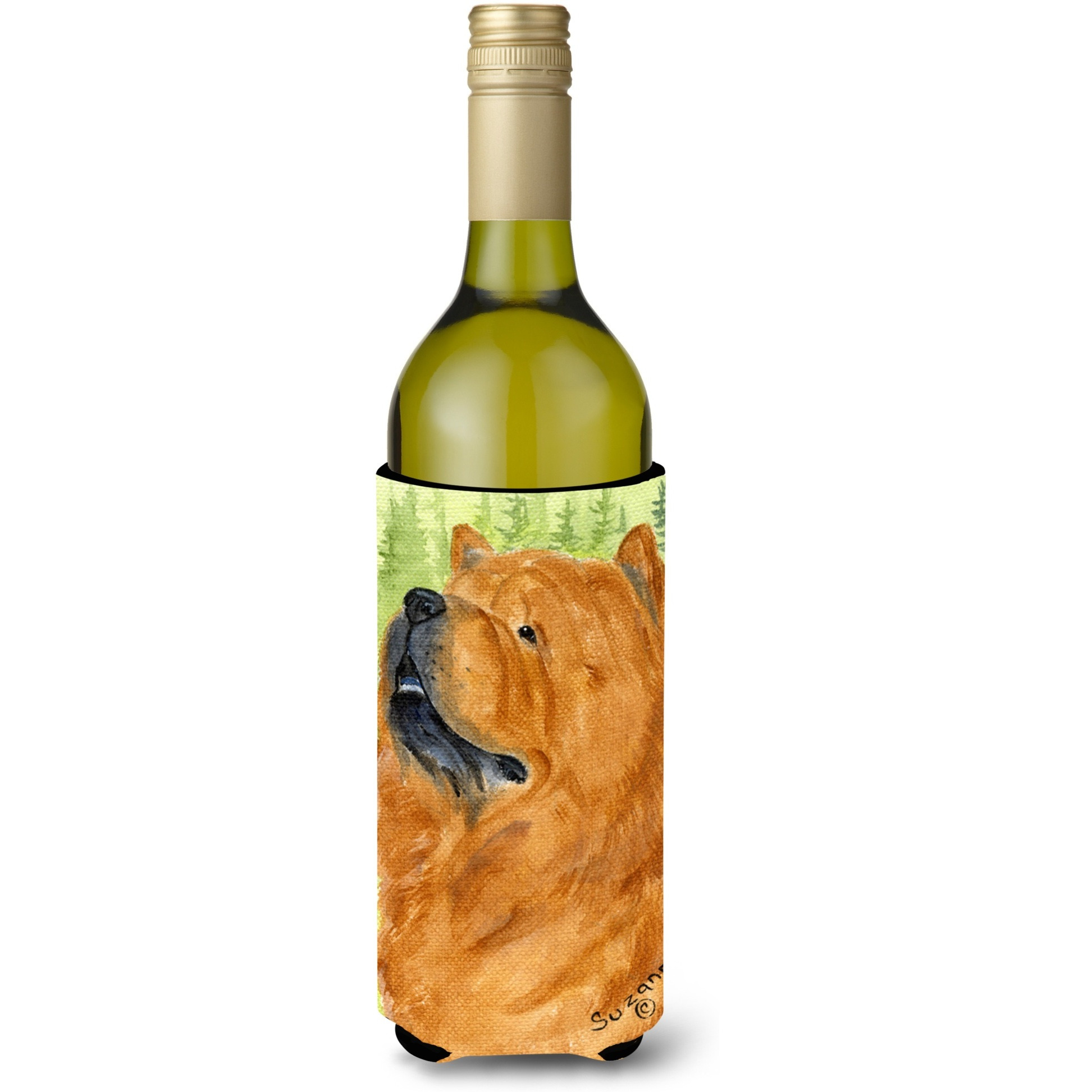 Chow Chow Wine Bottle Beverage Insulator Beverage Insulator Hugger SS7007LITERK