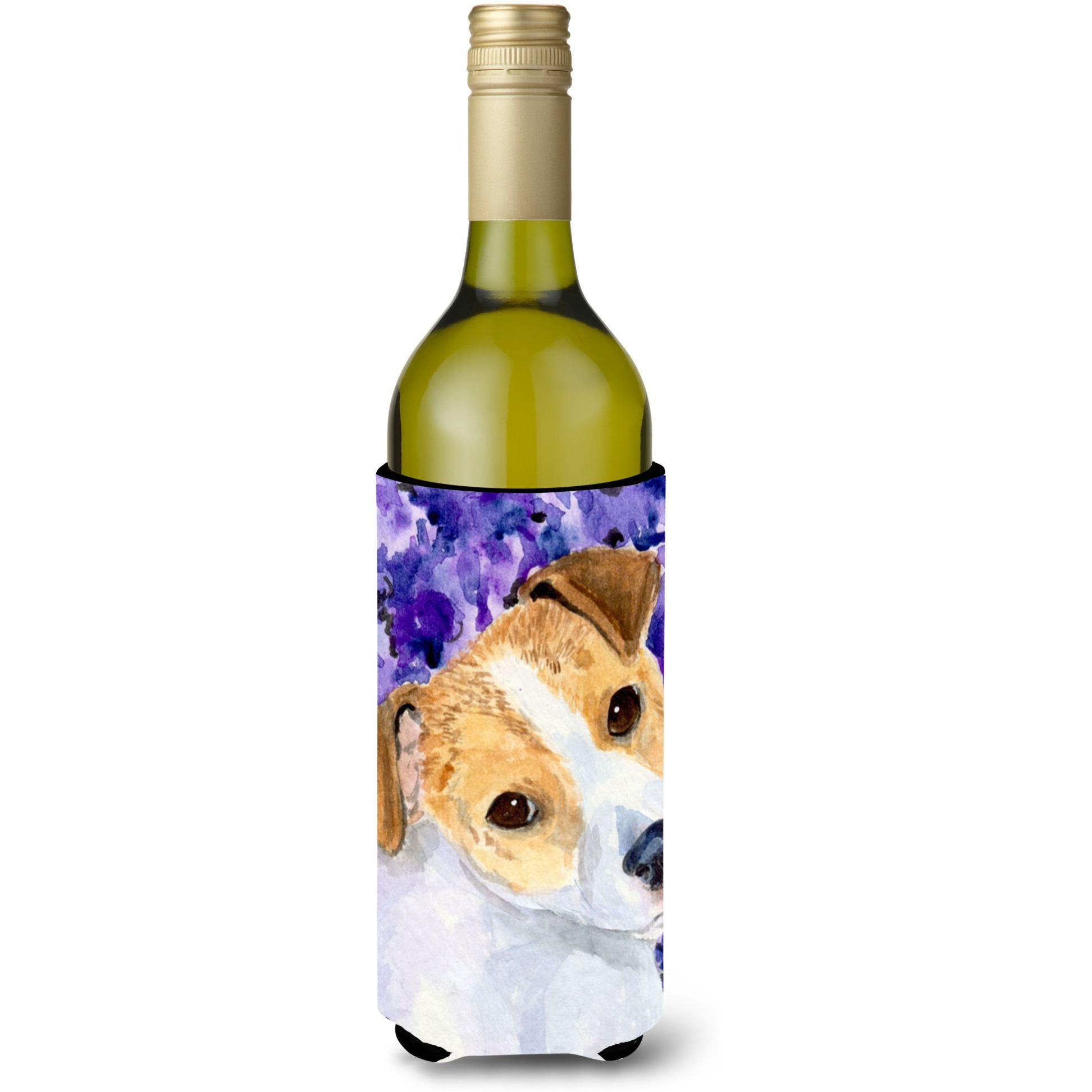 Jack Russell Terrier Wine Bottle Beverage Insulator Beverage Insulator Hugger SS8740LITERK