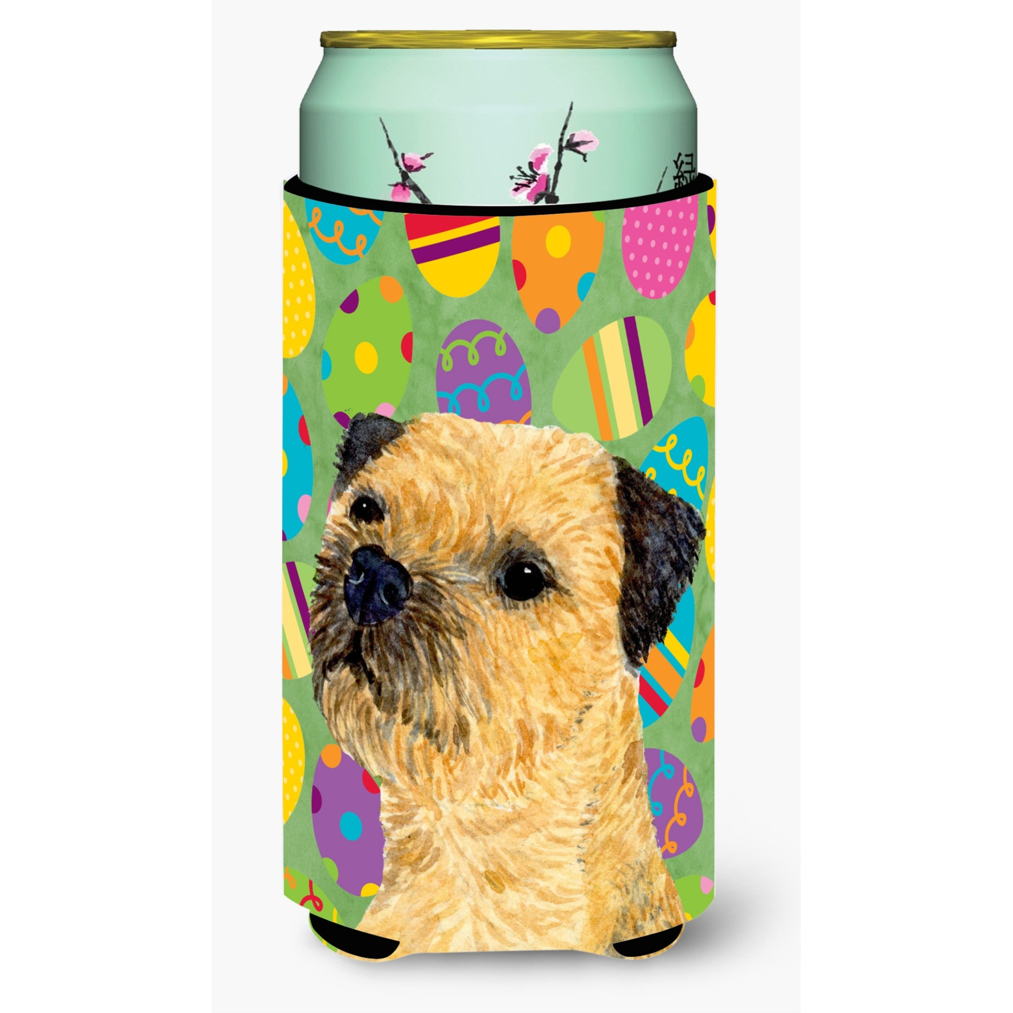 Border Terrier Easter Eggtravaganza  Tall Boy Beverage Insulator Beverage Insulator Hugger