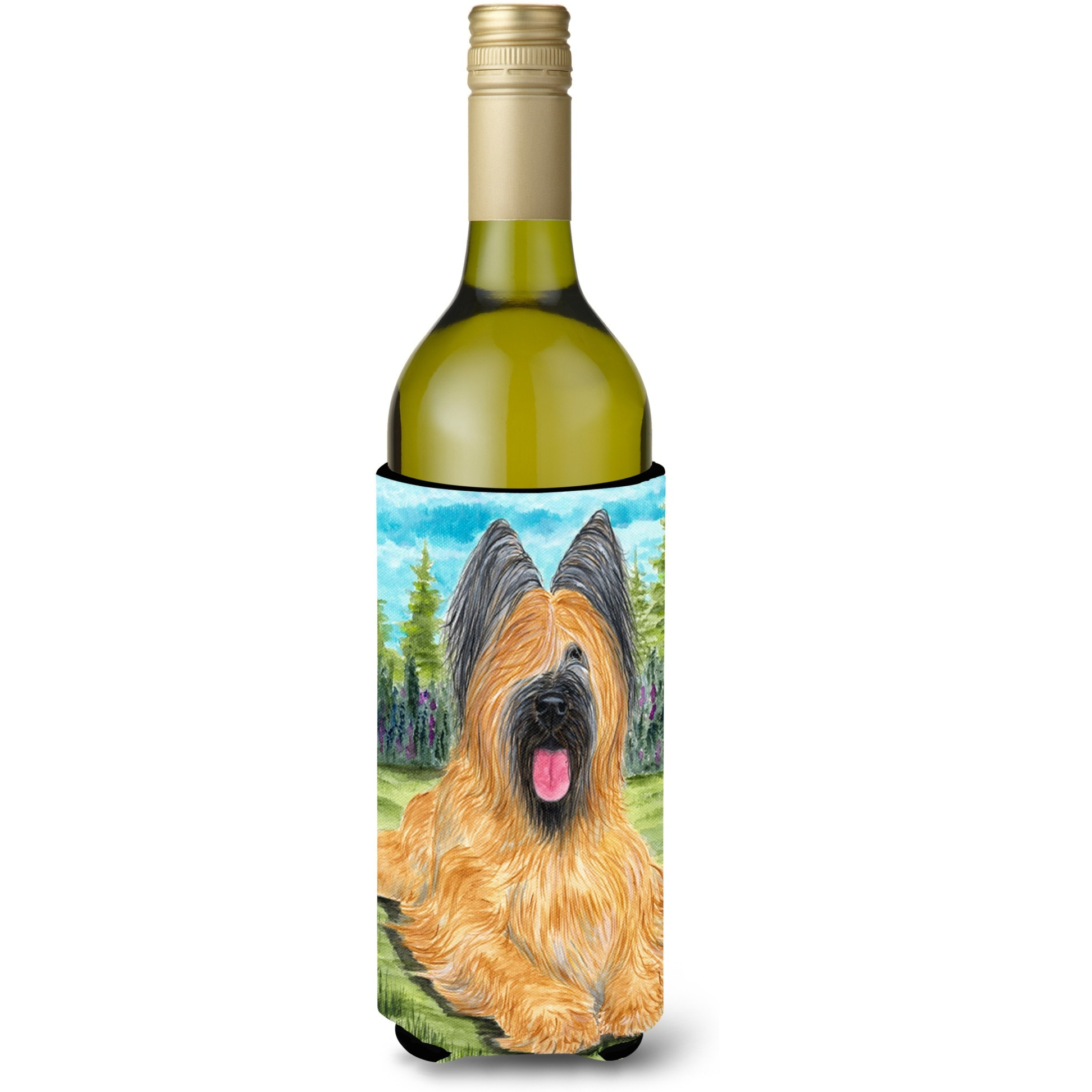 Briard Wine Bottle Beverage Insulator Beverage Insulator Hugger SS8035LITERK