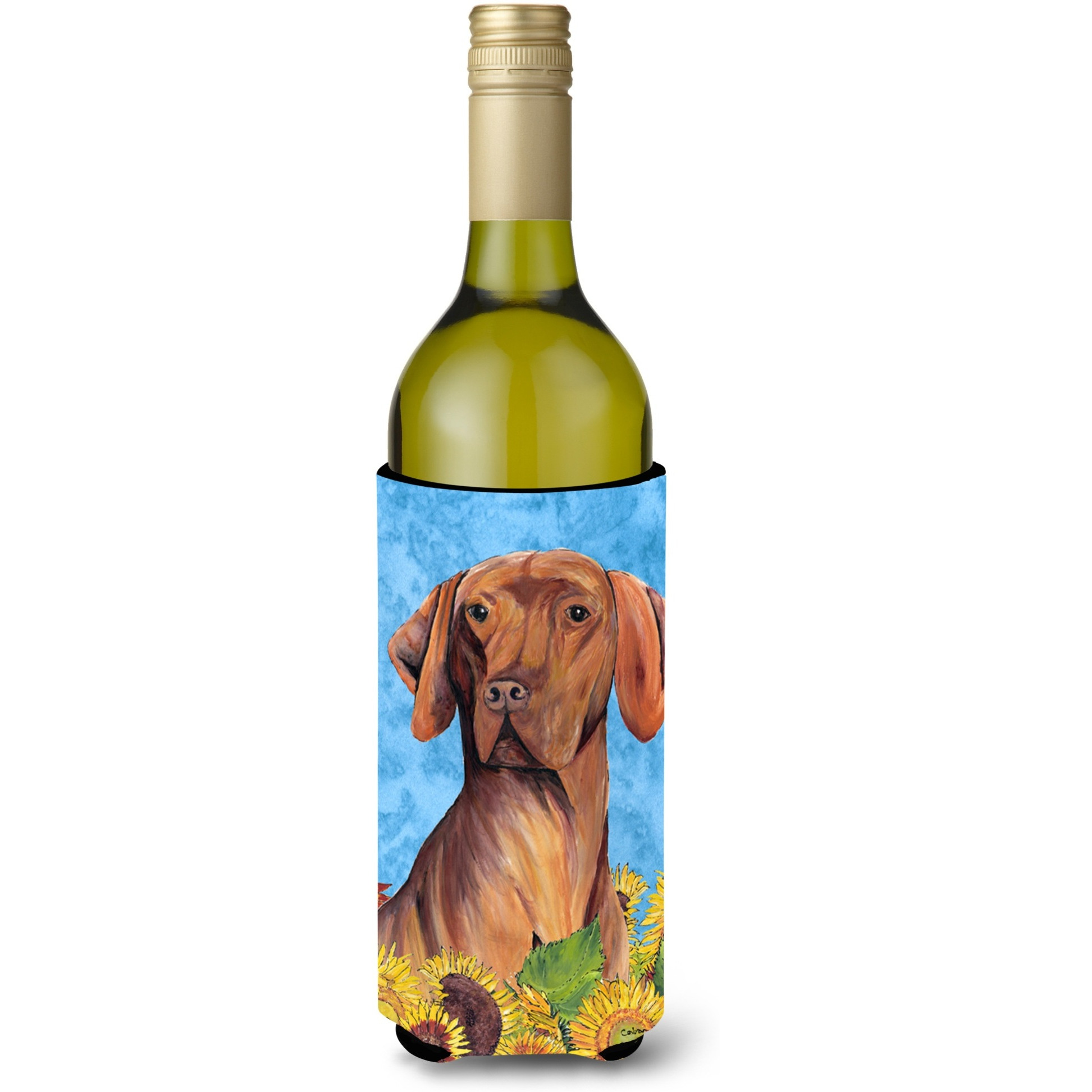 Vizsla Wine Bottle Beverage Insulator Beverage Insulator Hugger SC9079LITERK