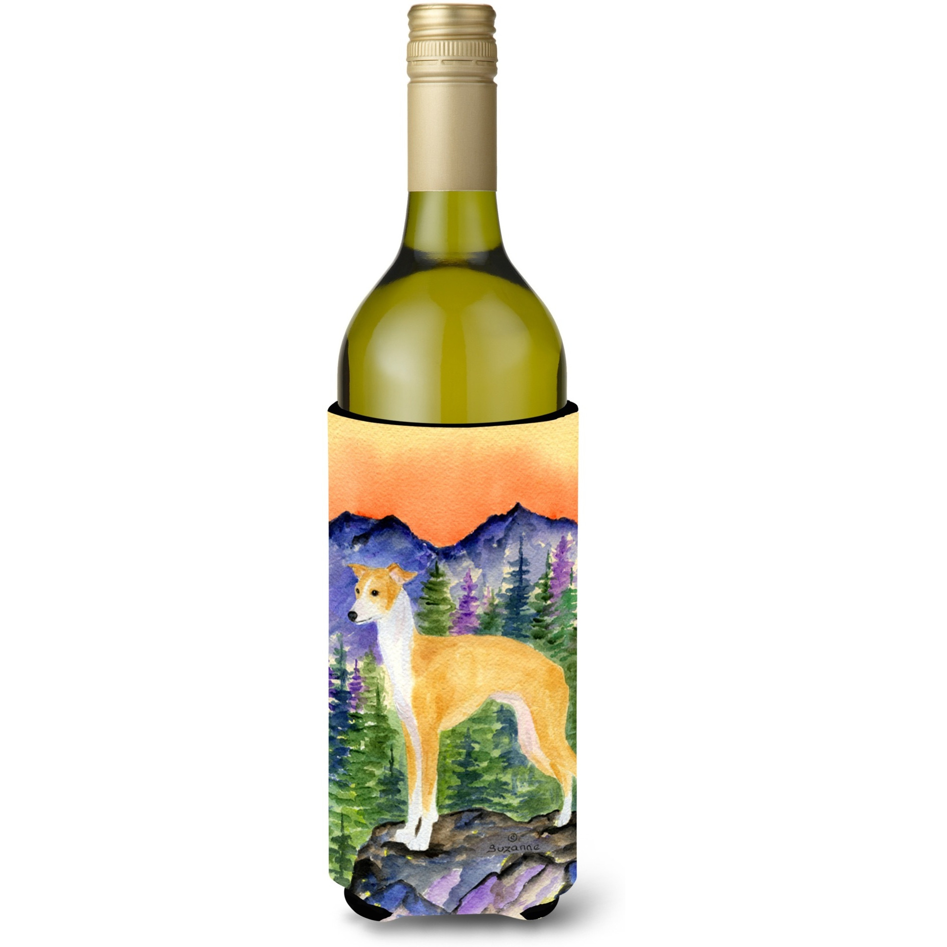 Italian Greyhound Wine Bottle Beverage Insulator Beverage Insulator Hugger