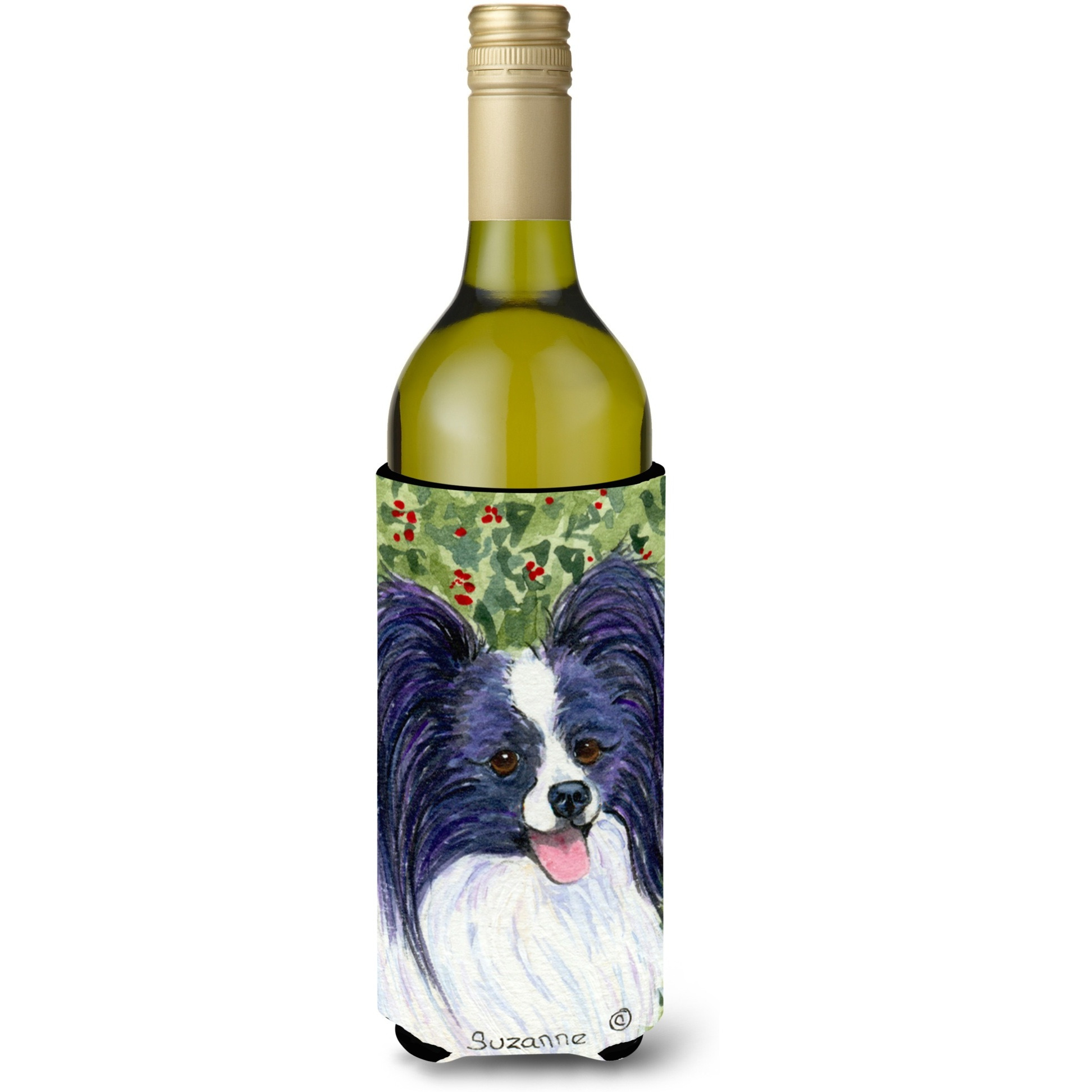 Papillon Wine Bottle Beverage Insulator Beverage Insulator Hugger SS8811LITERK