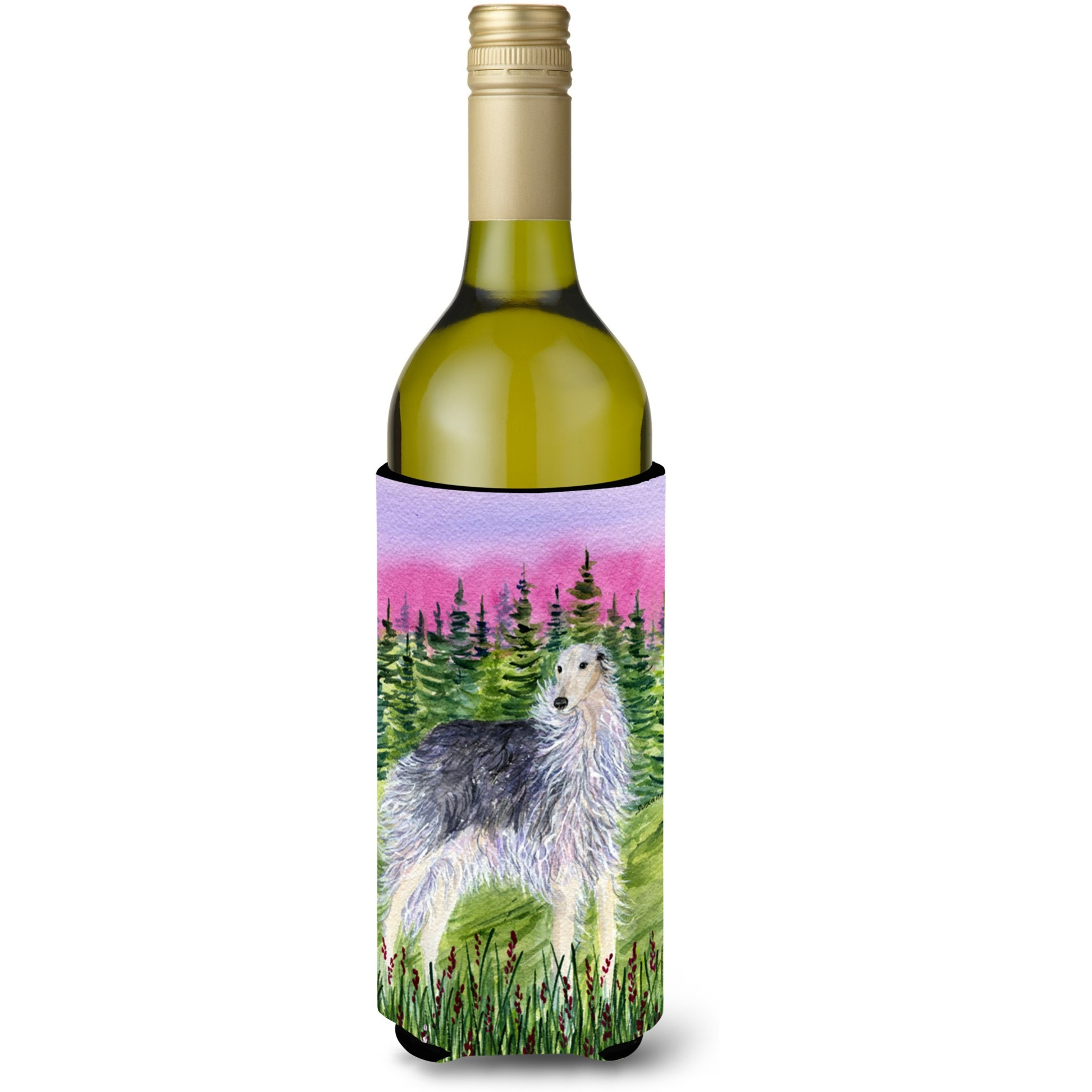 Borzoi Wine Bottle Beverage Insulator Beverage Insulator Hugger
