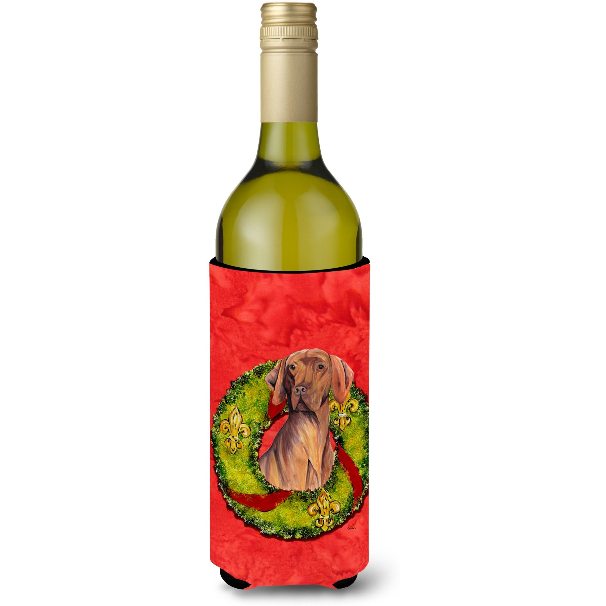 Vizsla Wine Bottle Beverage Insulator Beverage Insulator Hugger SC9085LITERK