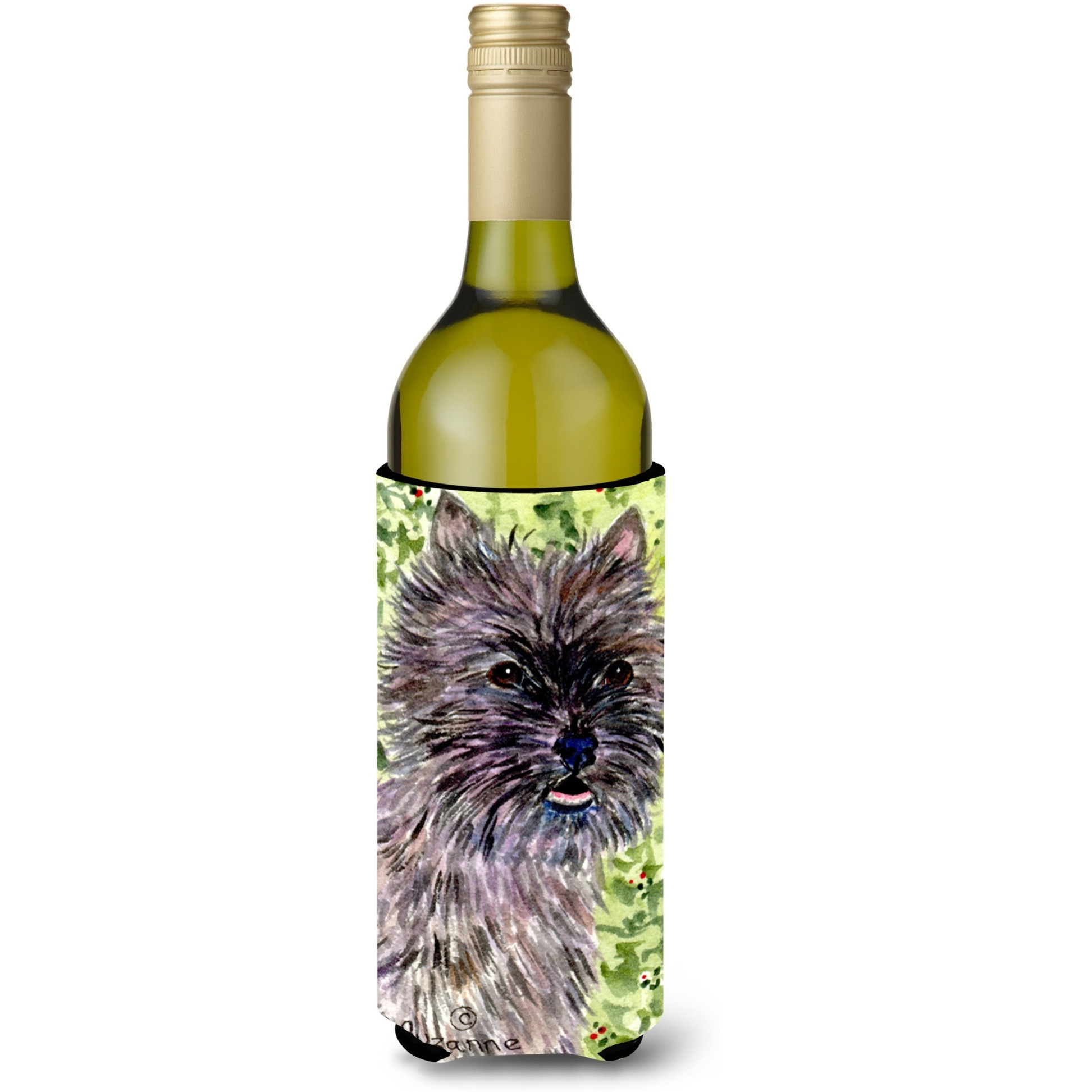 Cairn Terrier Wine Bottle Beverage Insulator Beverage Insulator Hugger SS8815LITERK
