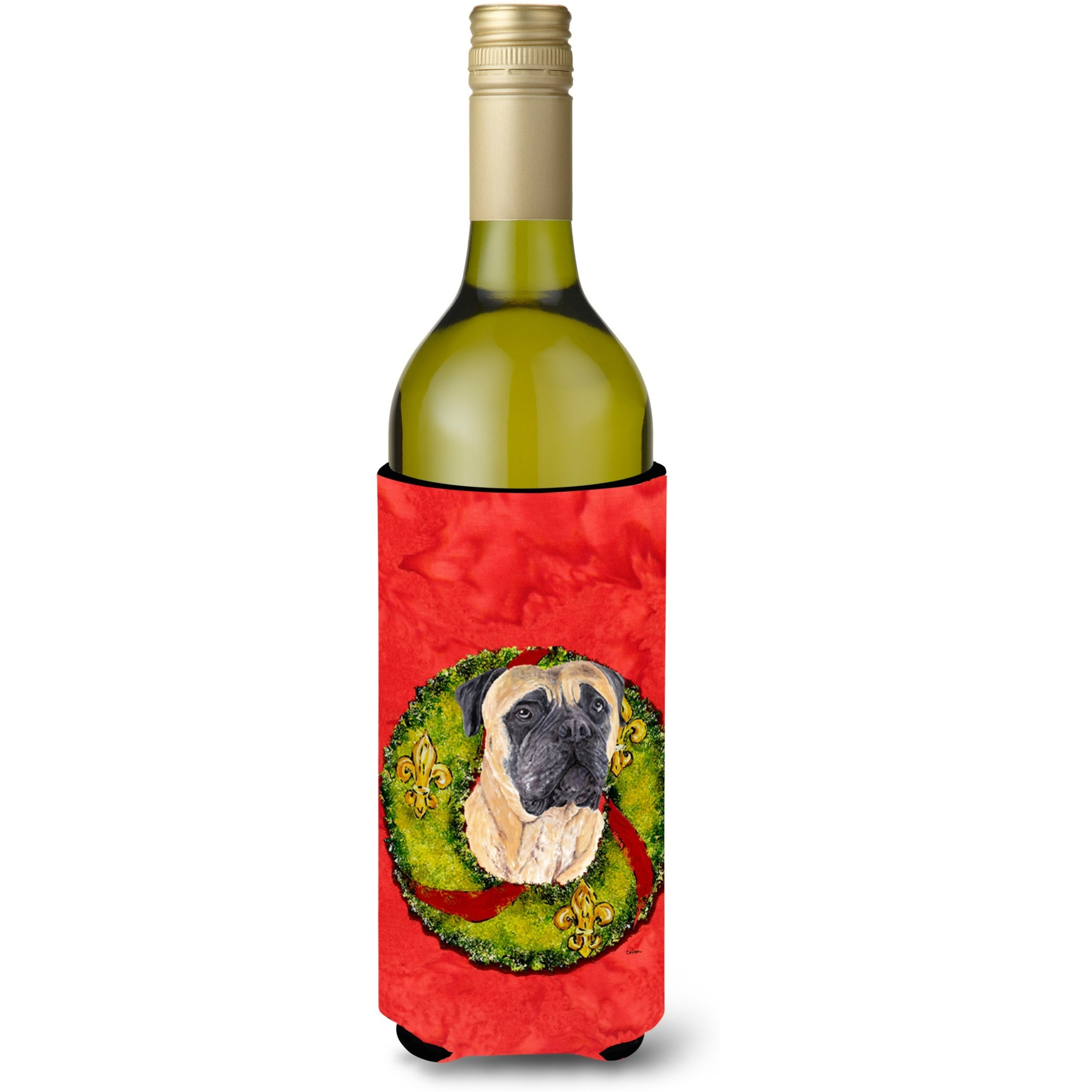 Mastiff Wine Bottle Beverage Insulator Beverage Insulator Hugger SC9087LITERK