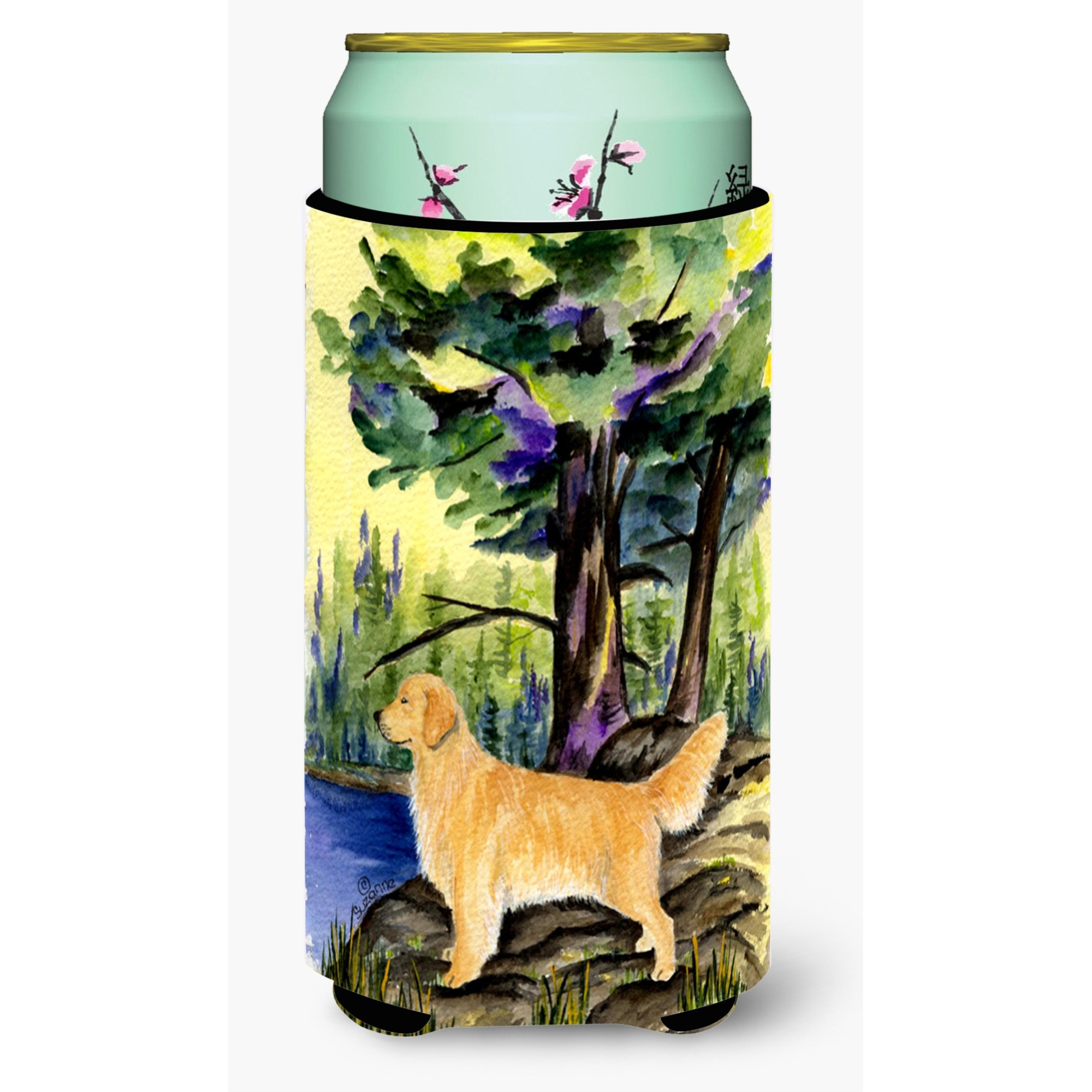 Golden Retriever  Tall Boy Beverage Insulator Beverage Insulator Hugger