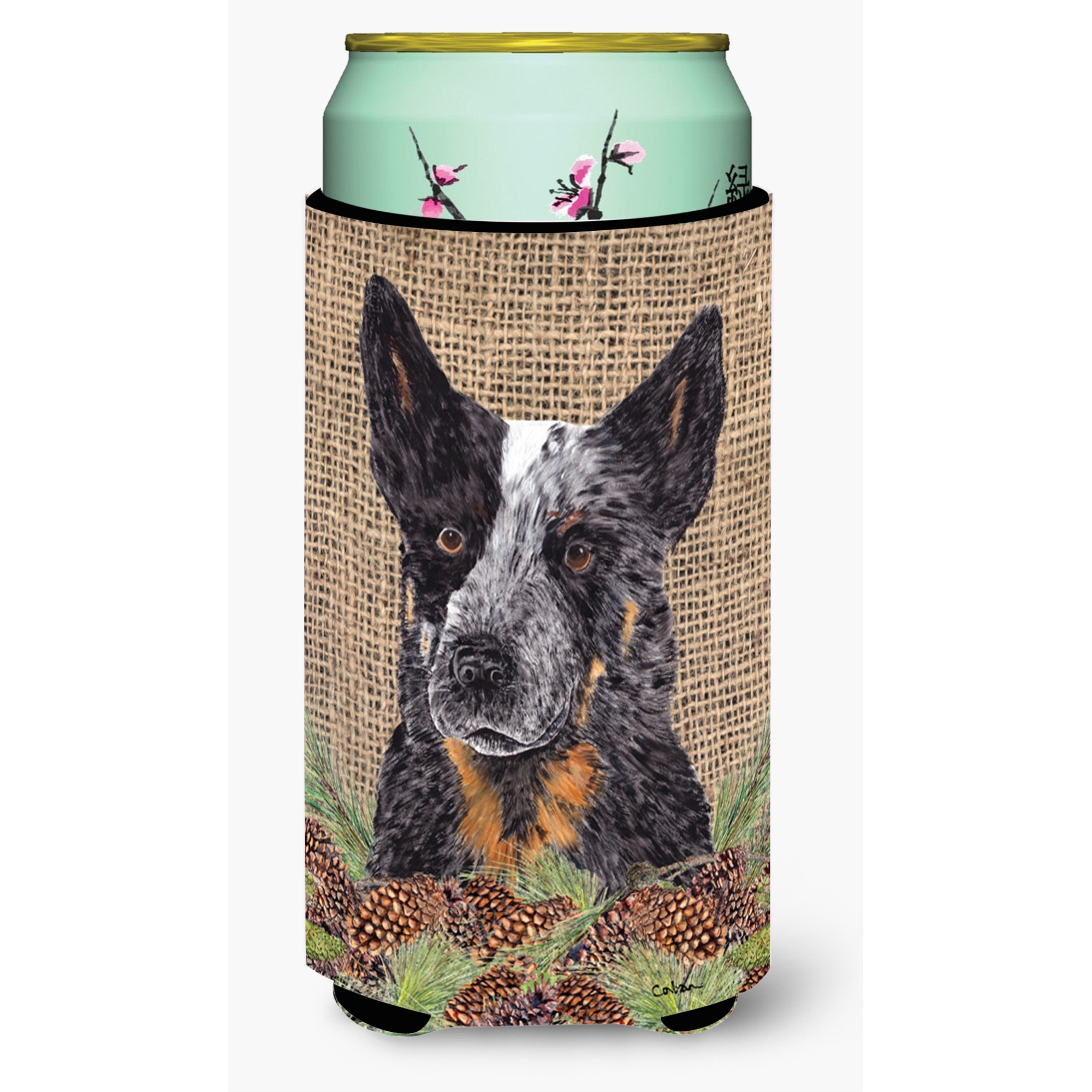 Australian Cattle Dog  Tall Boy Beverage Insulator Beverage Insulator Hugger