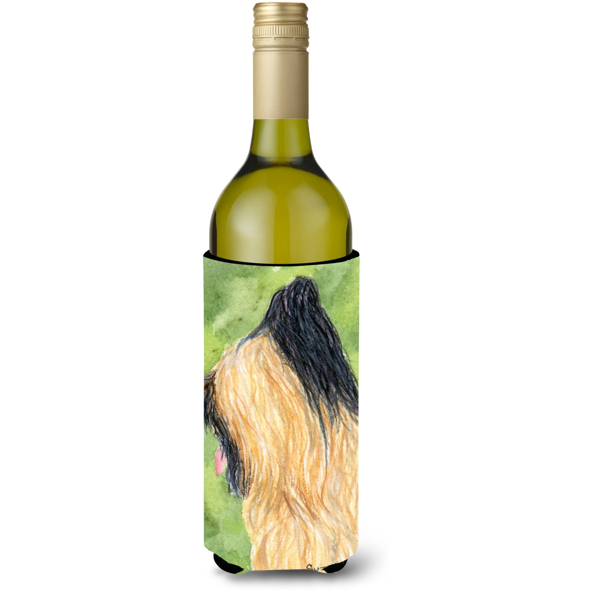 Briard Wine Bottle Beverage Insulator Beverage Insulator Hugger SS8783LITERK