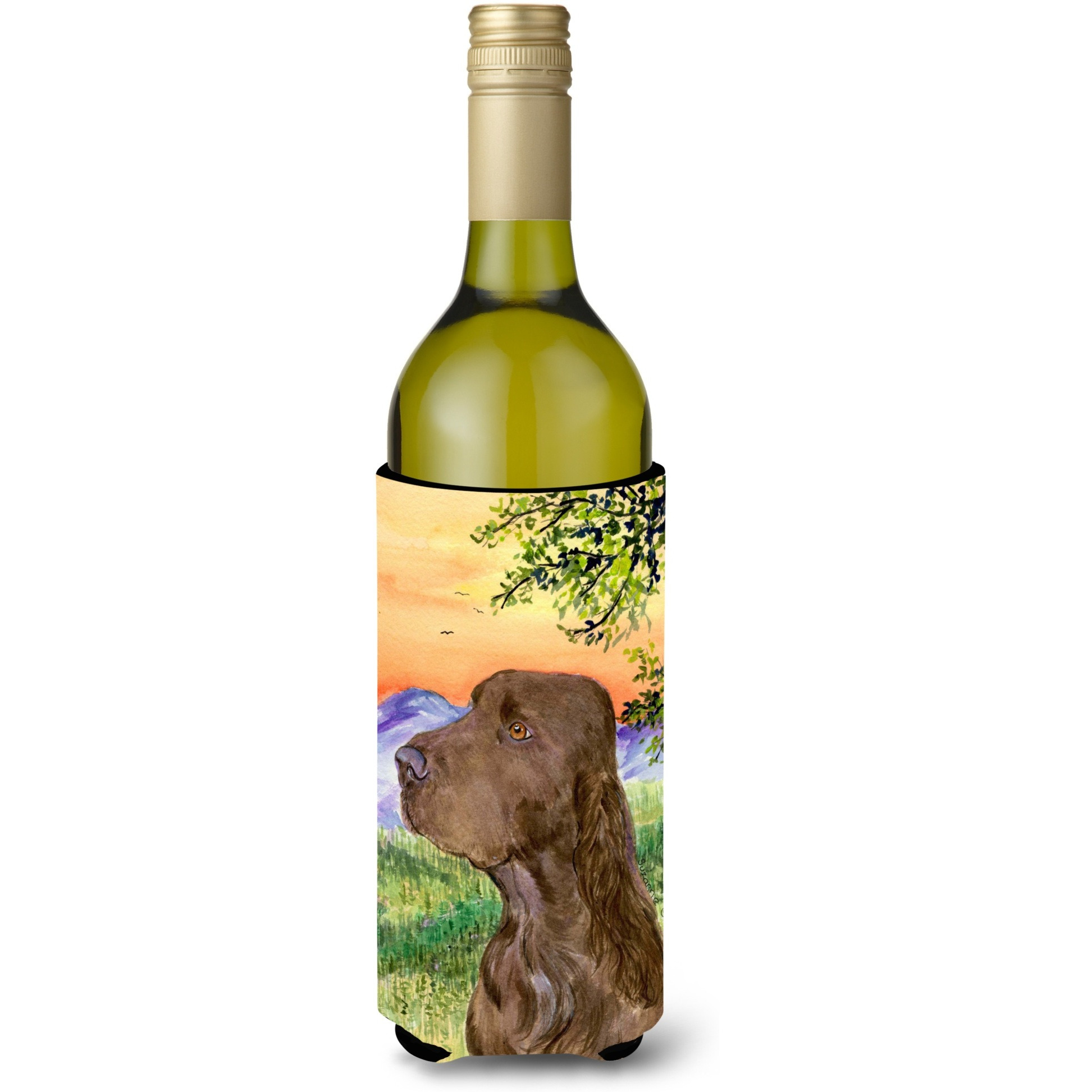 Field Spaniel Wine Bottle Beverage Insulator Beverage Insulator Hugger SS1017LITERK