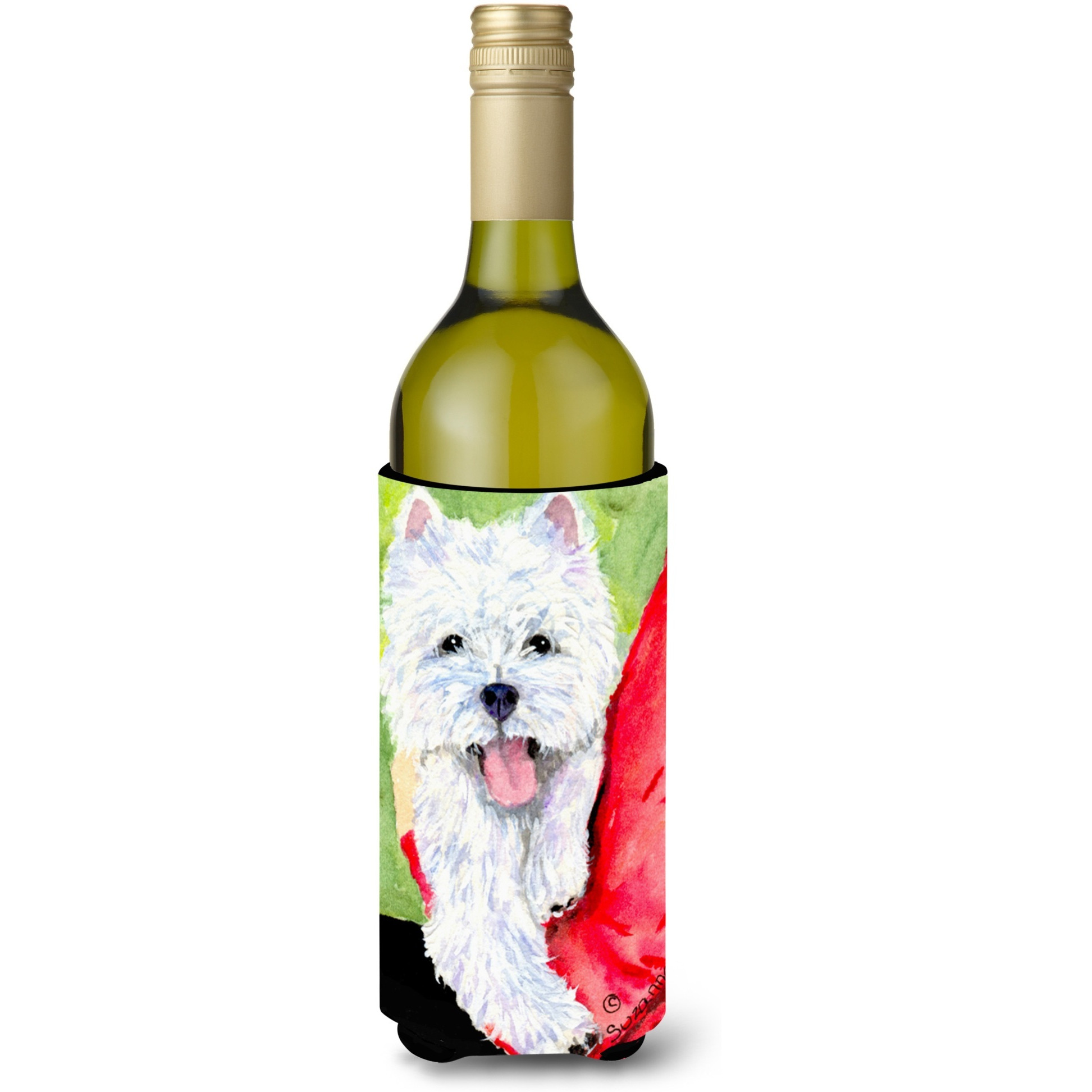 Westie Wine Bottle Beverage Insulator Beverage Insulator Hugger SS8784LITERK