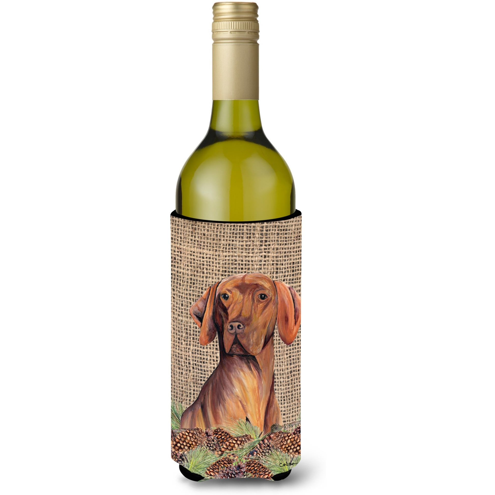 Vizsla Wine Bottle Beverage Insulator Beverage Insulator Hugger SC9044LITERK