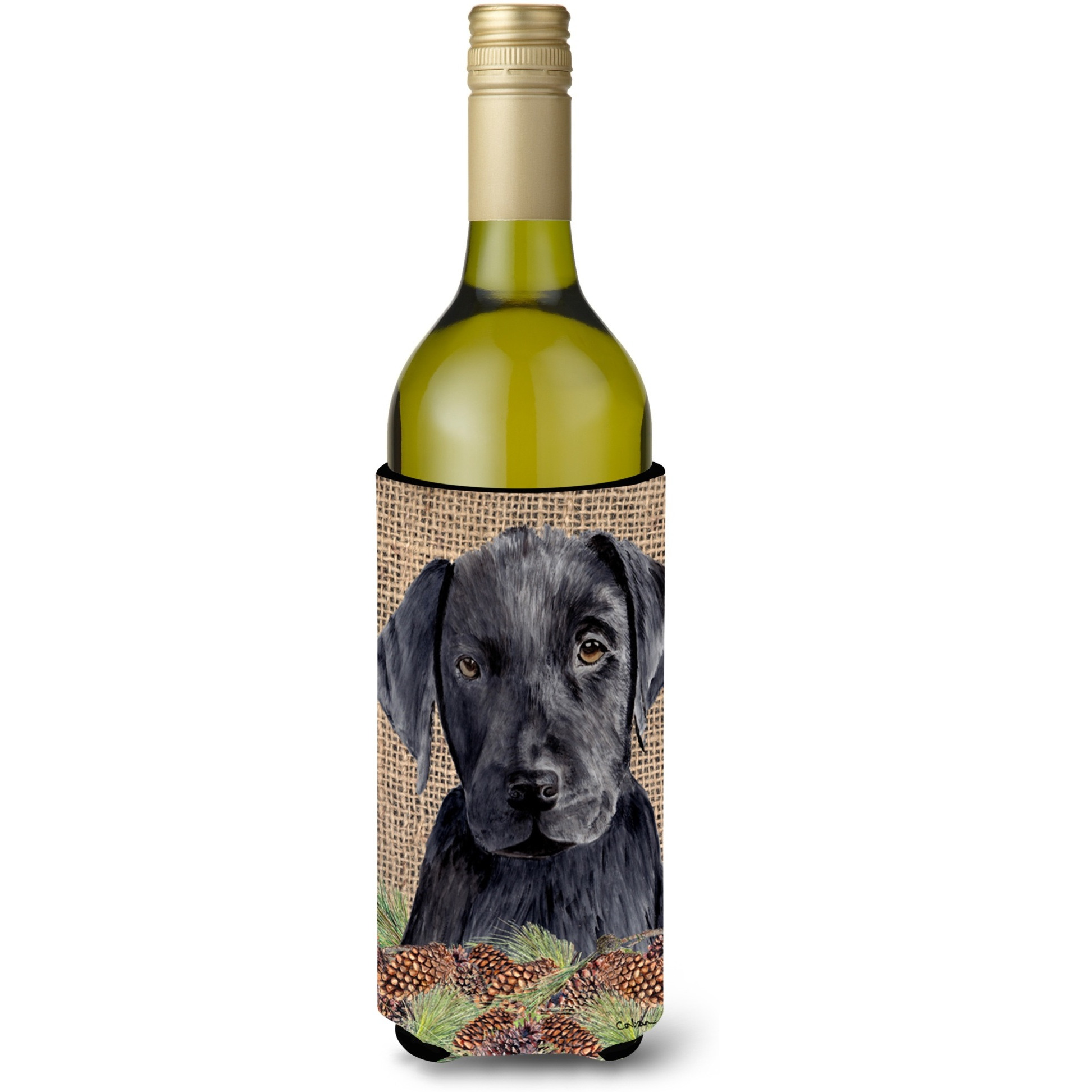 Labrador Wine Bottle Beverage Insulator Beverage Insulator Hugger SC9045LITERK