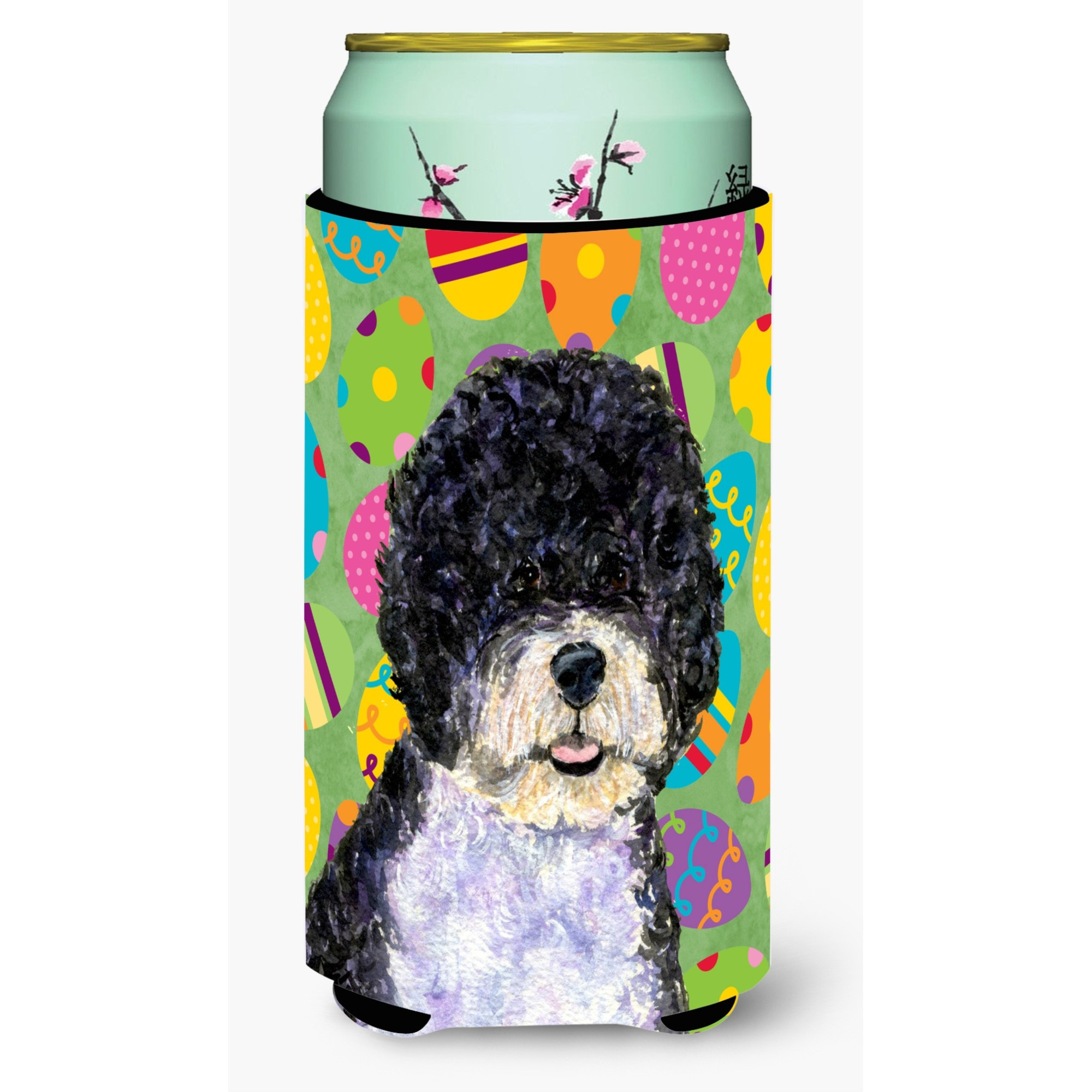 Portuguese Water Dog Easter Eggtravaganza  Tall Boy Beverage Insulator Beverage Insulator Hugger