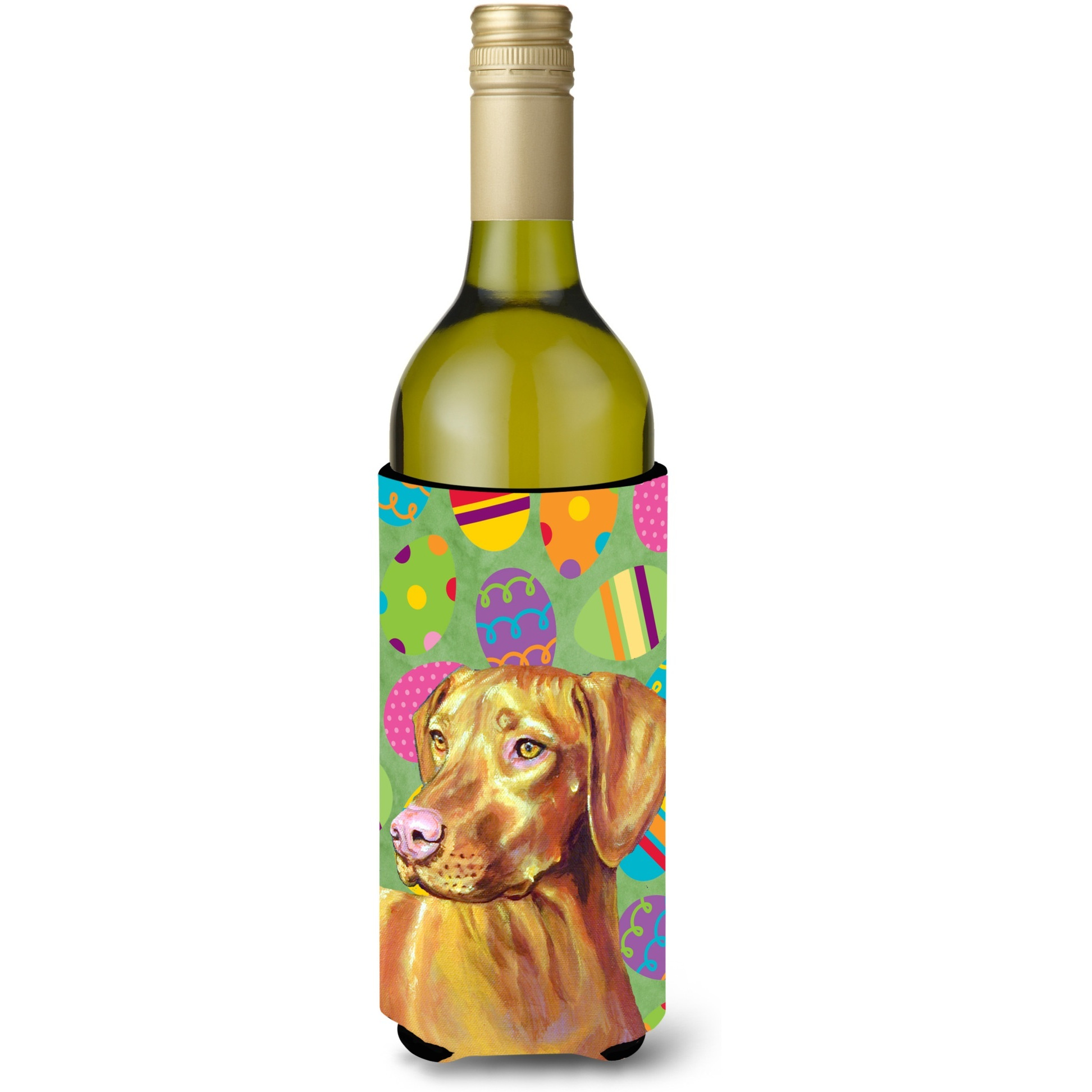 Vizsla Easter Eggtravaganza Wine Bottle Beverage Insulator Beverage Insulator Hugger