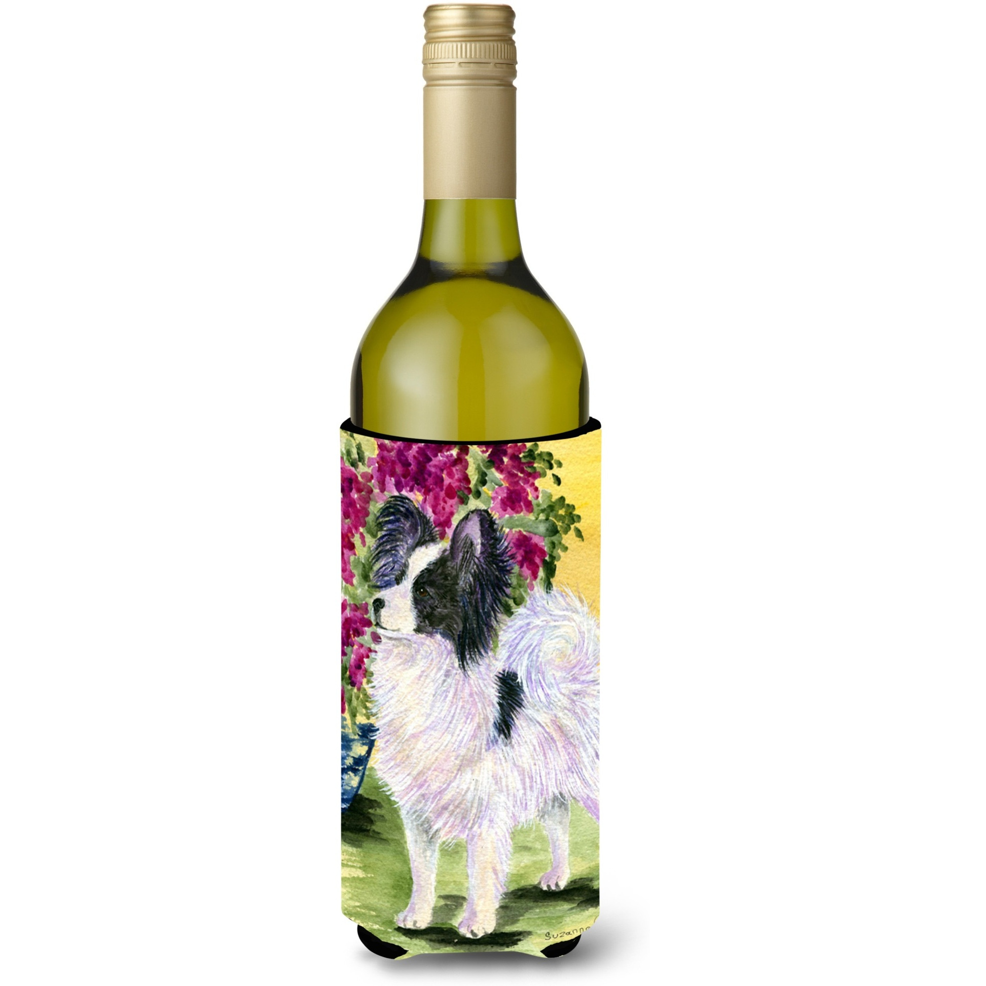 Papillon Wine Bottle Beverage Insulator Beverage Insulator Hugger SS8477LITERK