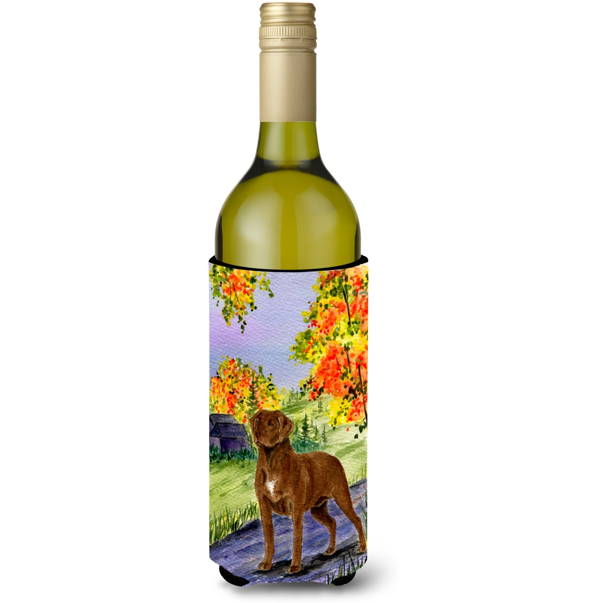 Chesapeake Bay Retriever Wine Bottle Beverage Insulator Beverage Insulator Hugger SS8427LITERK