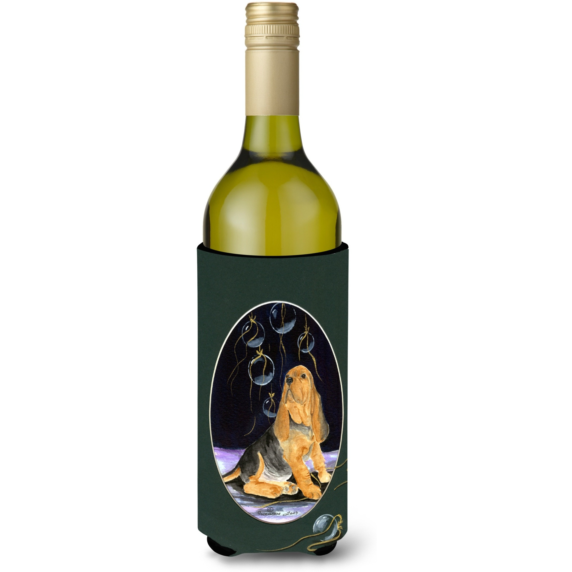 Bloodhound Wine Bottle Beverage Insulator Beverage Insulator Hugger SS8071LITERK