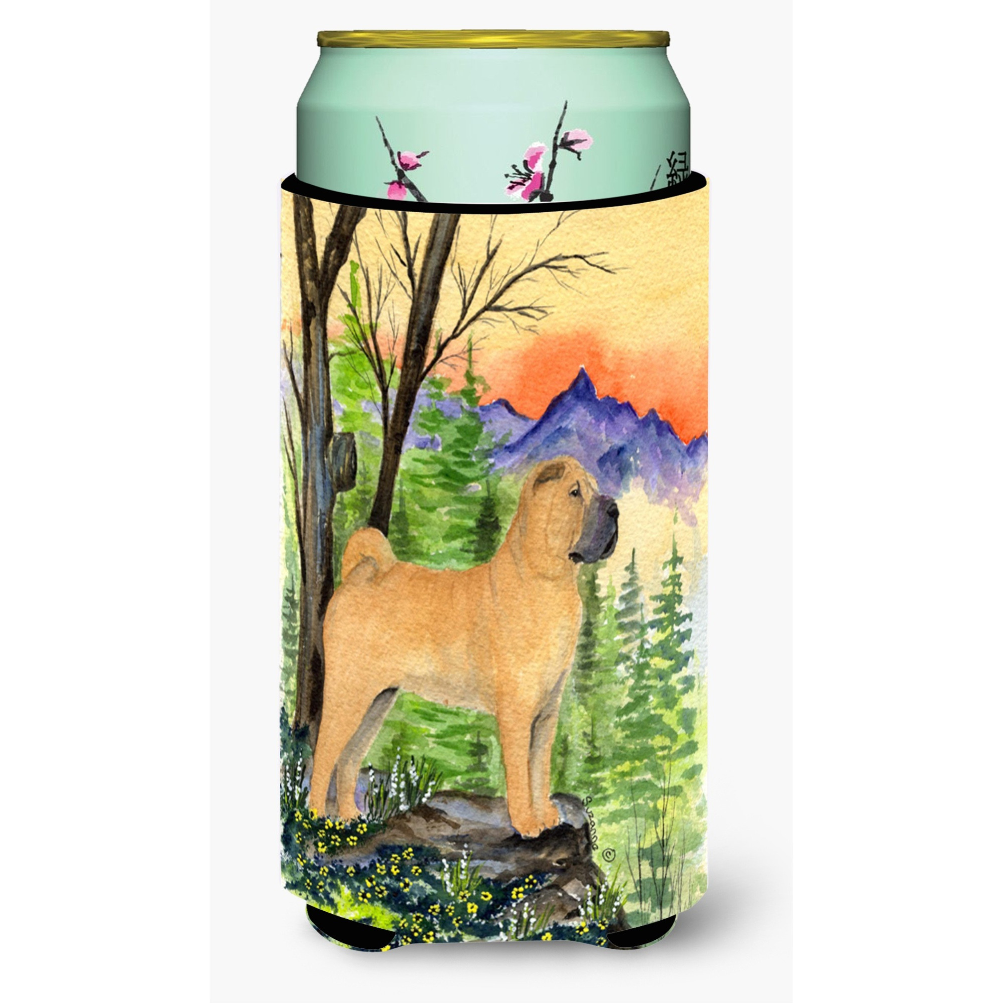 Shar Pei  Tall Boy Beverage Insulator Beverage Insulator Hugger