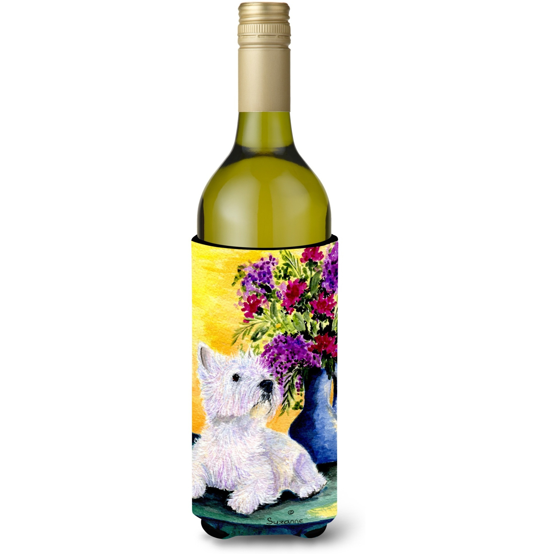 Westie Wine Bottle Beverage Insulator Beverage Insulator Hugger SS8301LITERK