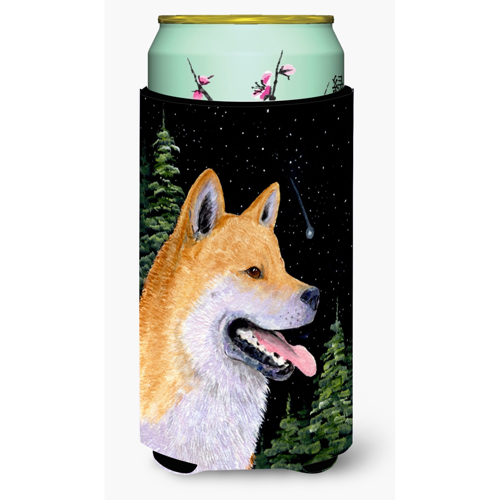 Shiba Inu  Tall Boy Beverage Insulator Beverage Insulator Hugger