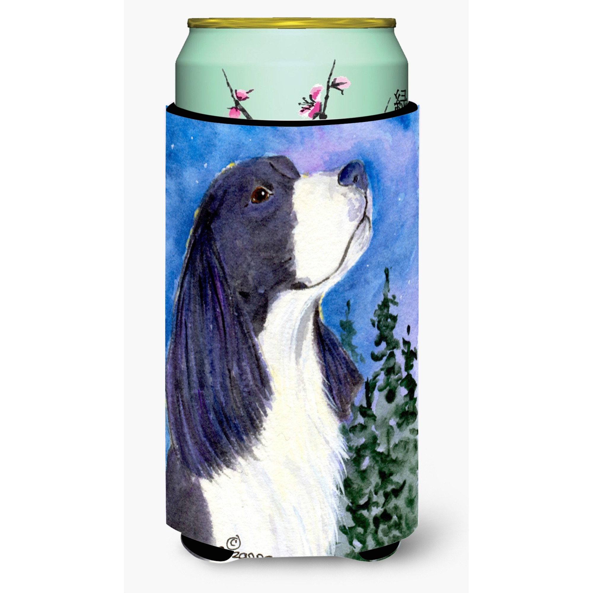 English Springer Spaniel  Tall Boy Beverage Insulator Beverage Insulator Hugger
