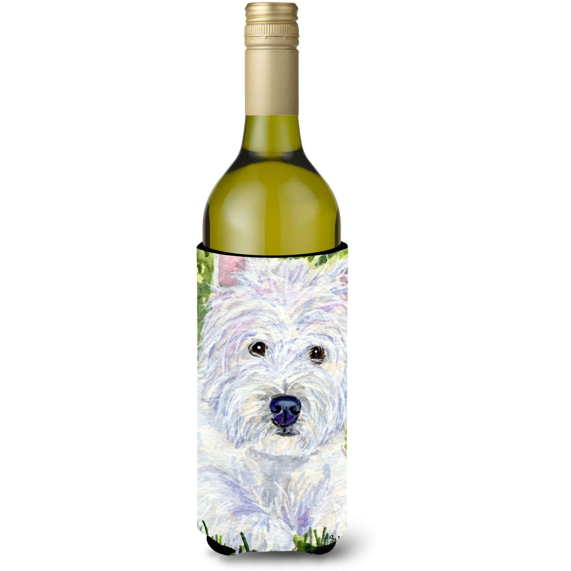 Westie Wine Bottle Beverage Insulator Beverage Insulator Hugger SS8835LITERK