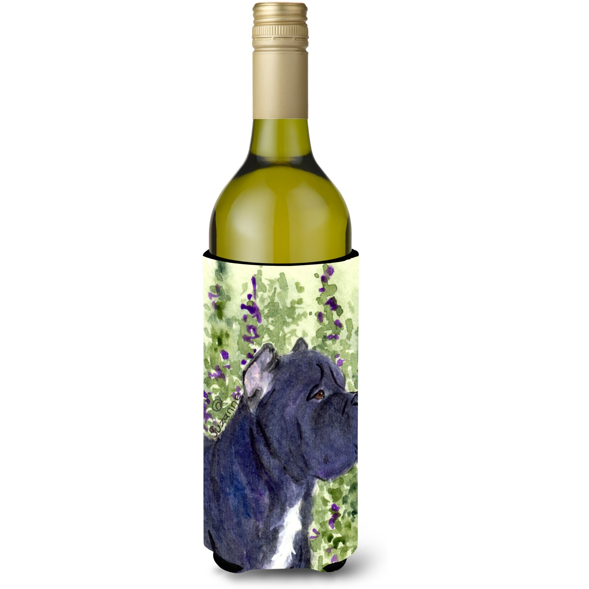 Cane Corso Wine Bottle Beverage Insulator Beverage Insulator Hugger SS8841LITERK
