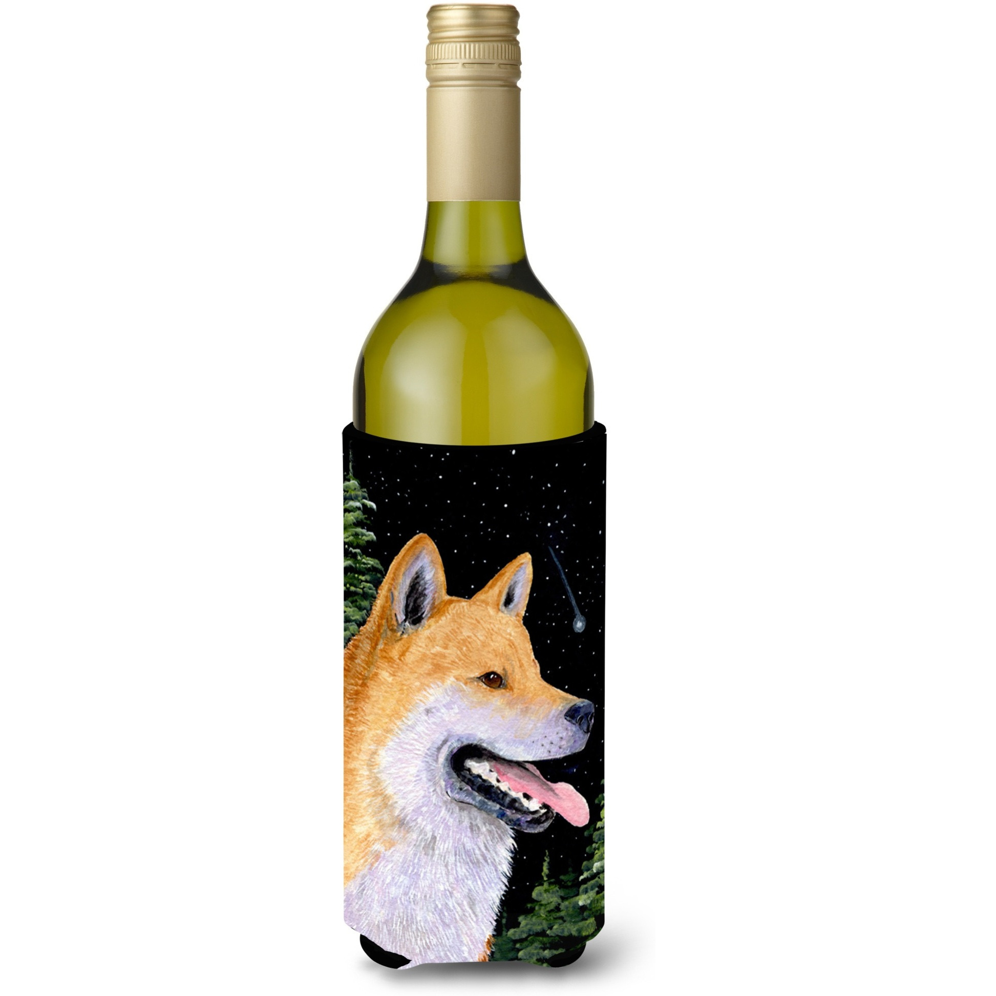 Shiba Inu Wine Bottle Beverage Insulator Beverage Insulator Hugger SS8598LITERK