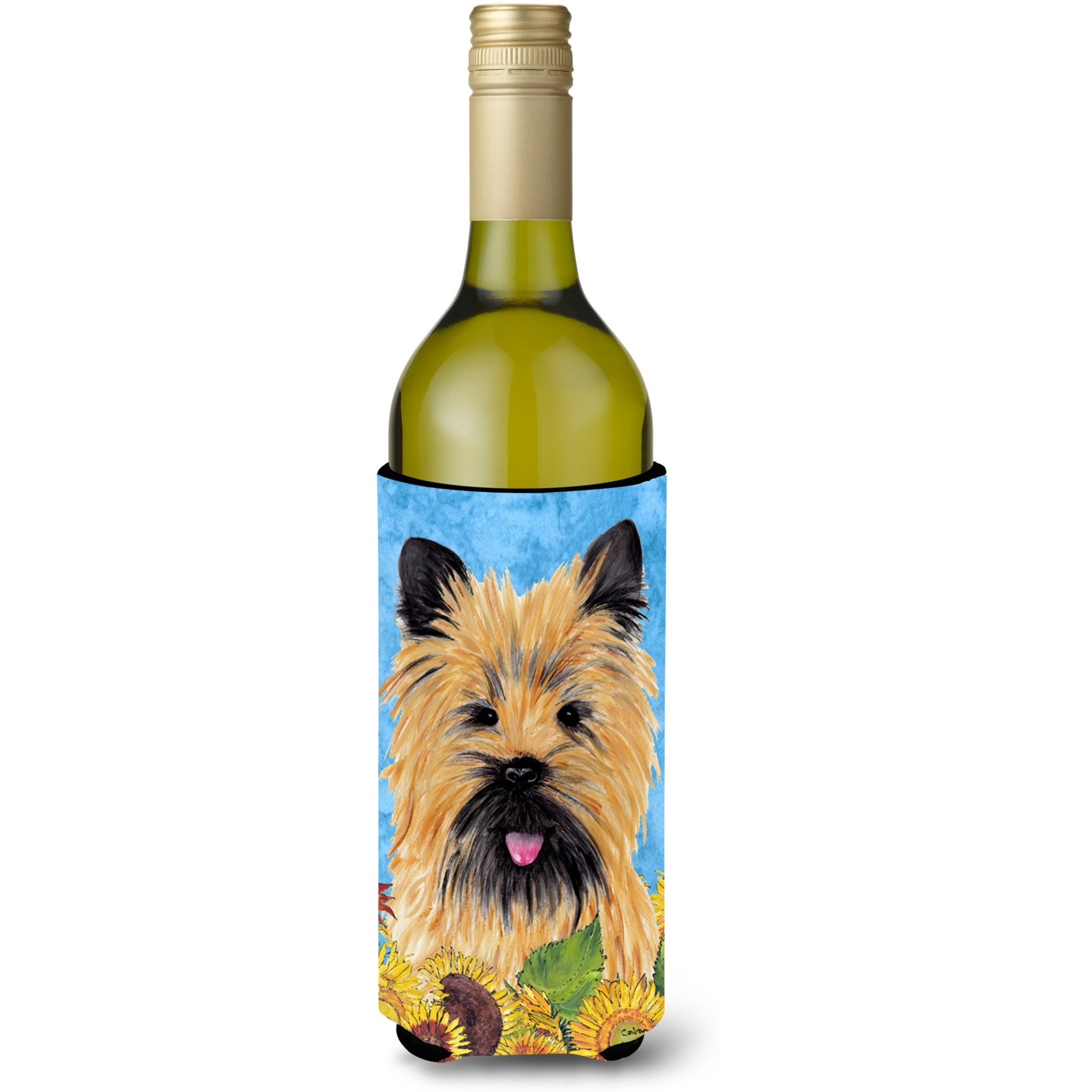 Cairn Terrier Wine Bottle Beverage Insulator Beverage Insulator Hugger SC9057LITERK
