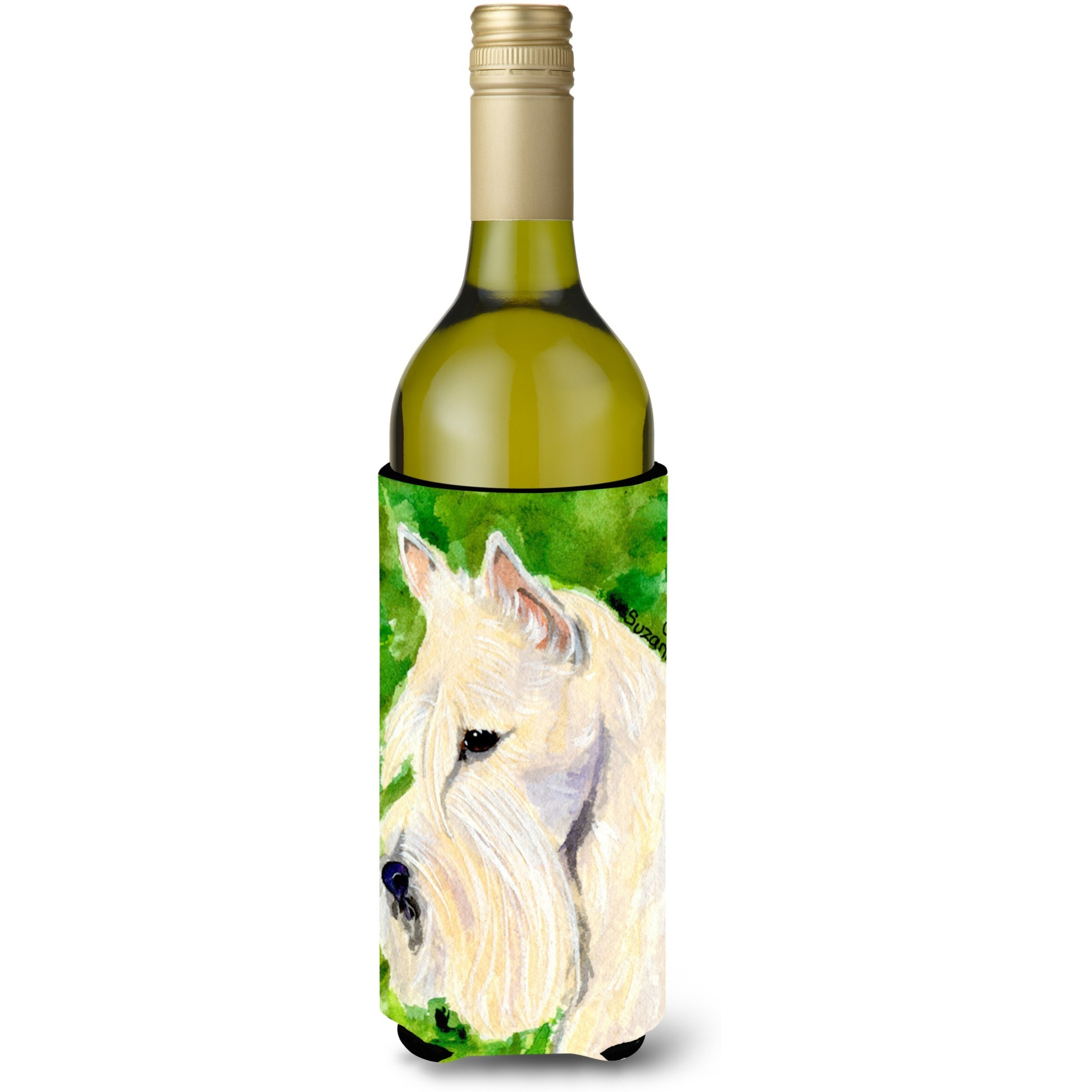 Scottish Terrier Wine Bottle Beverage Insulator Beverage Insulator Hugger SS8791LITERK